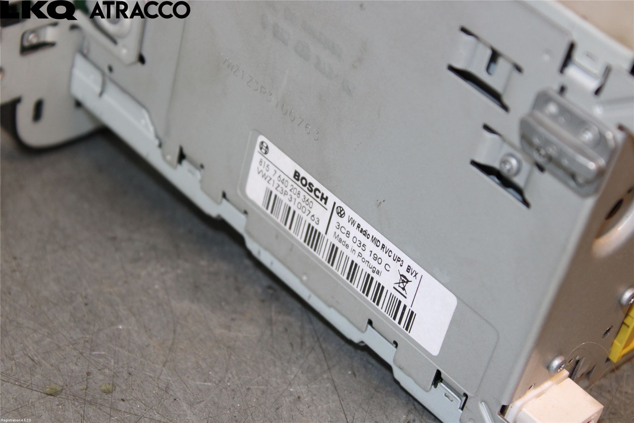 Volkswagen VW TOURAN 10-15 Cd Radio - Multimediapanel