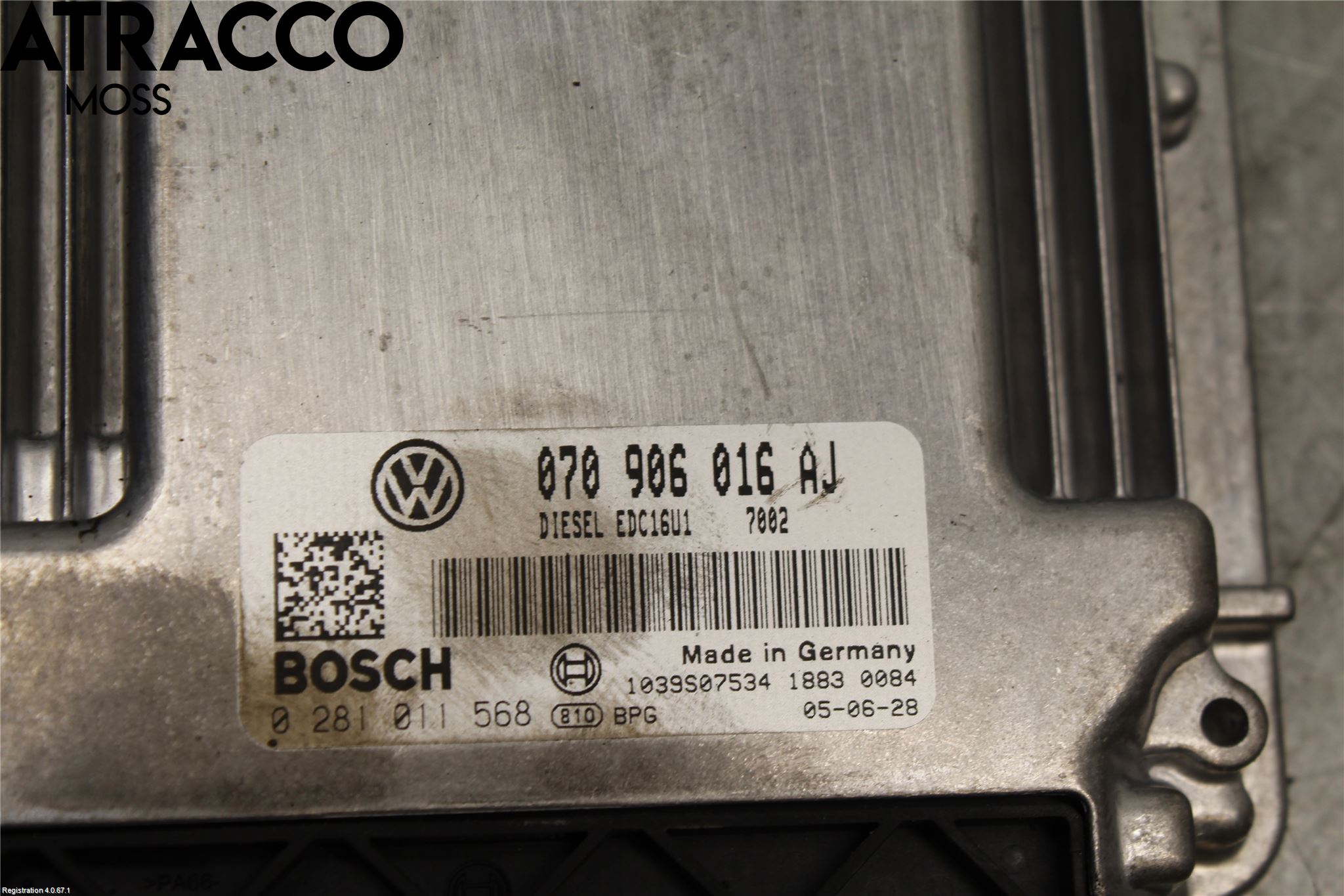Volkswagen VW TRANSP/CARAVELLE (T5) 04-15 Styrenhet Övrigt