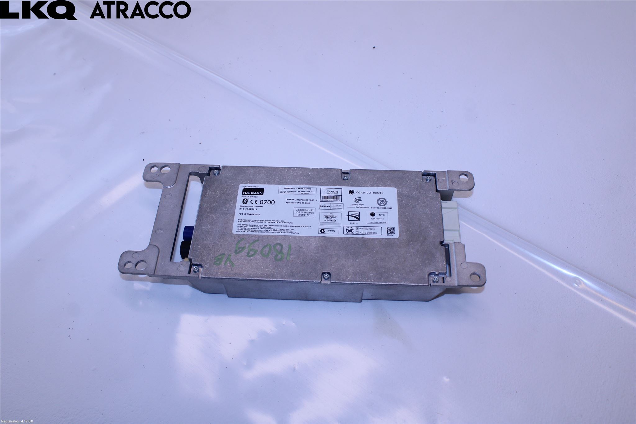 BMW 5 F10/F11/F18 09-17 Styrenhet Övrigt