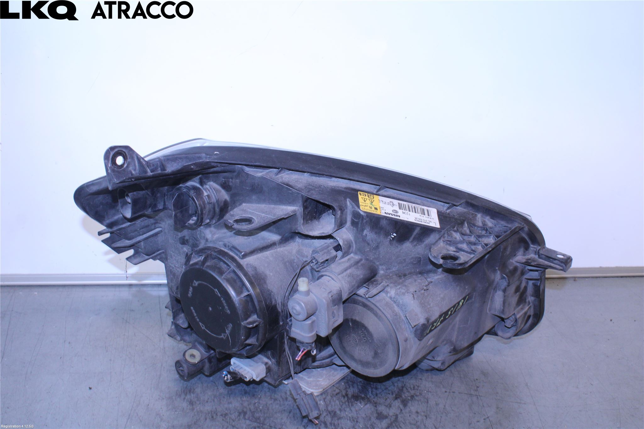 Nissan QASHQAI+2  10-14 Strålkastare Vänster