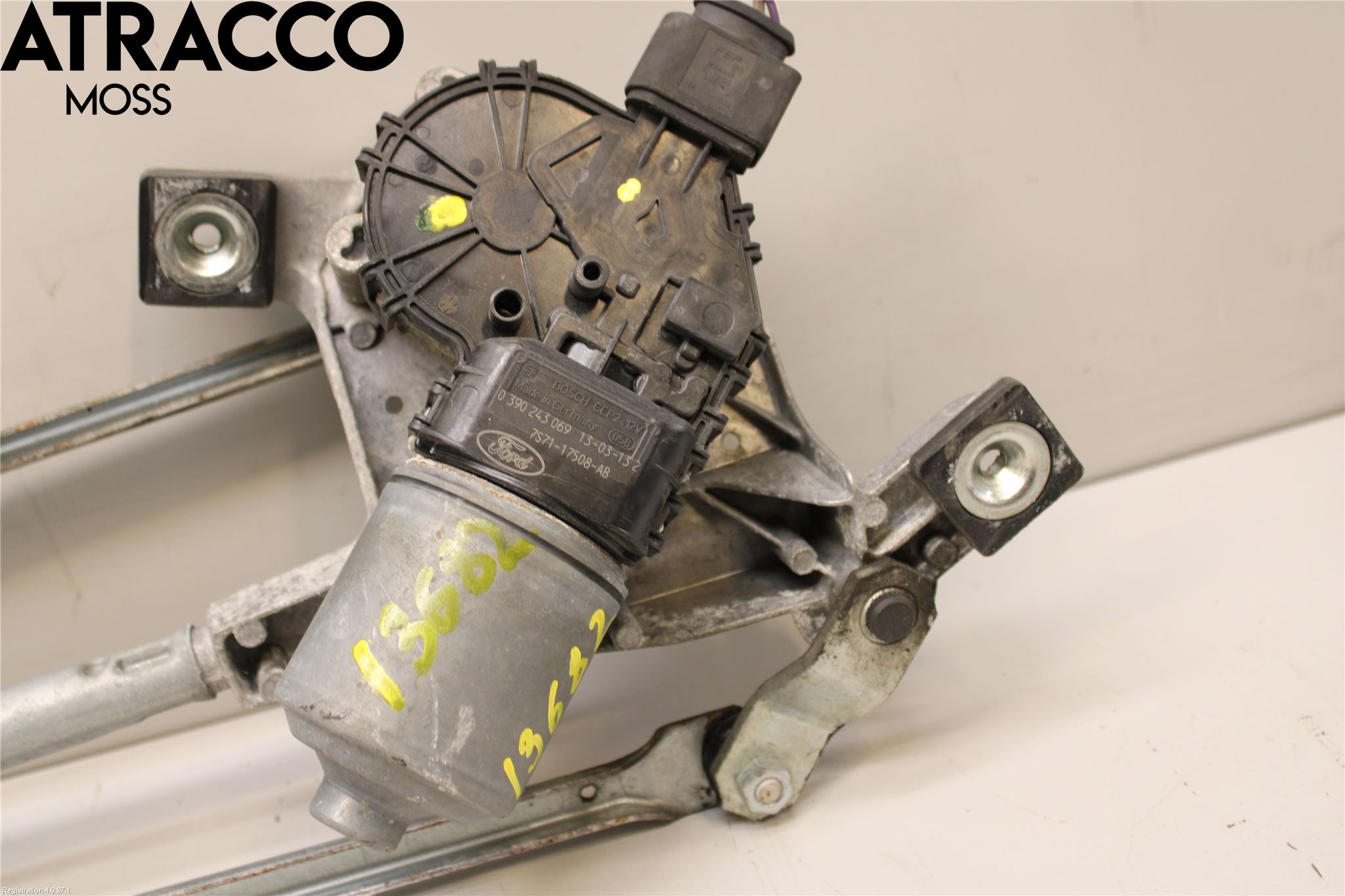 BMW 5 F10/F11/F18 09-17 Torkarmotor Vindruta