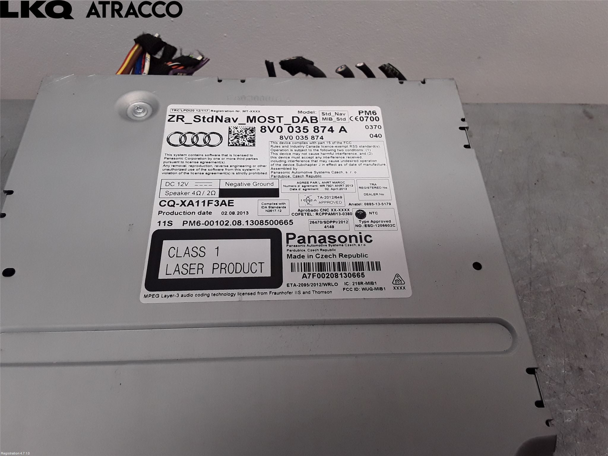 Audi A3/S3 05-13 Radio