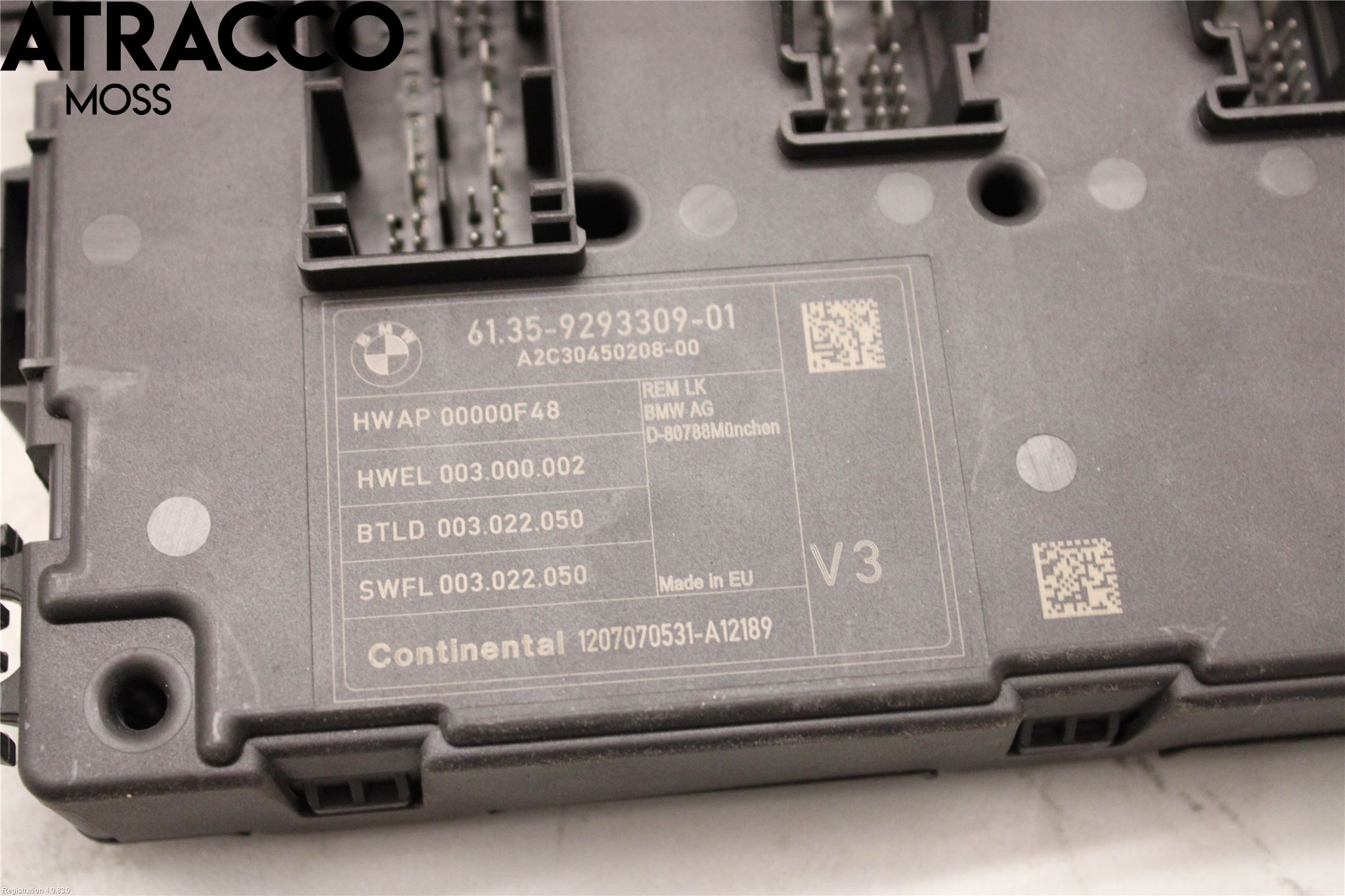 BMW 3 F30/F31/F80 12-19 Styrenhet Övrigt