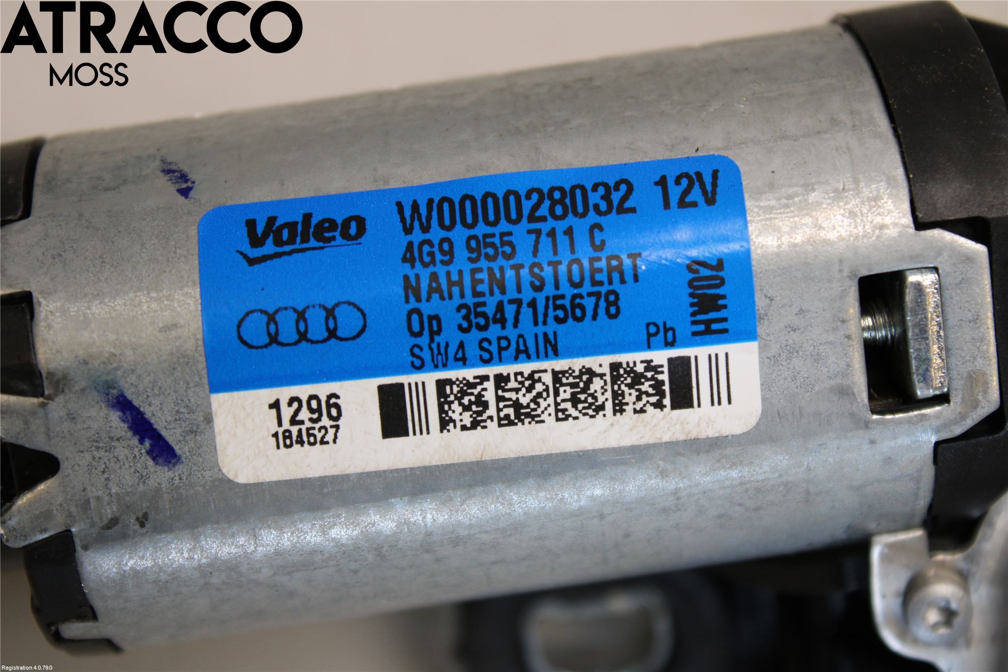 Audi A6/S6 4G 11-18 Torkarmotor Baklucka