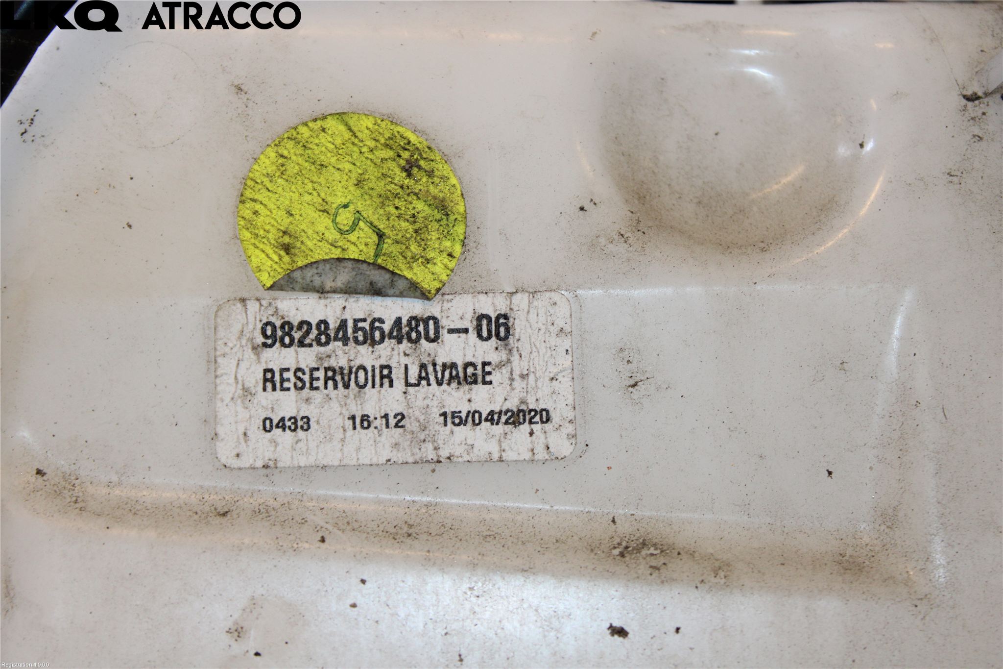 Peugeot 208/E-208 20- Spolartank Vindruta