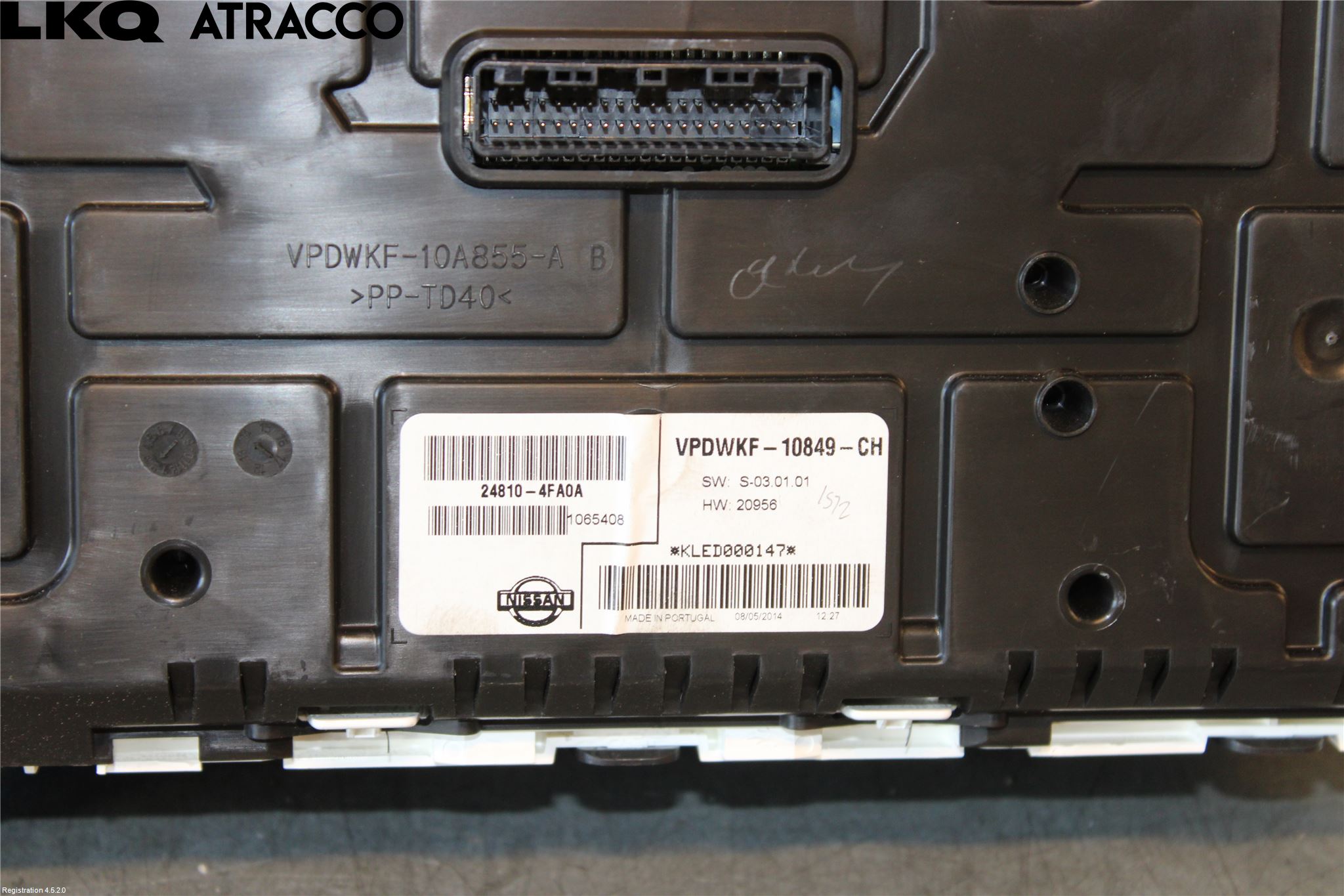 Nissan E-NV200/EVALIA Instrument Komb