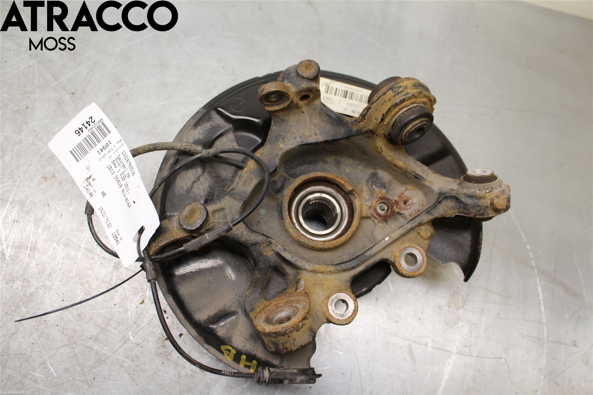 BMW 1 F20/F21 11-19 Hjullagerhus-Spindel Hö B