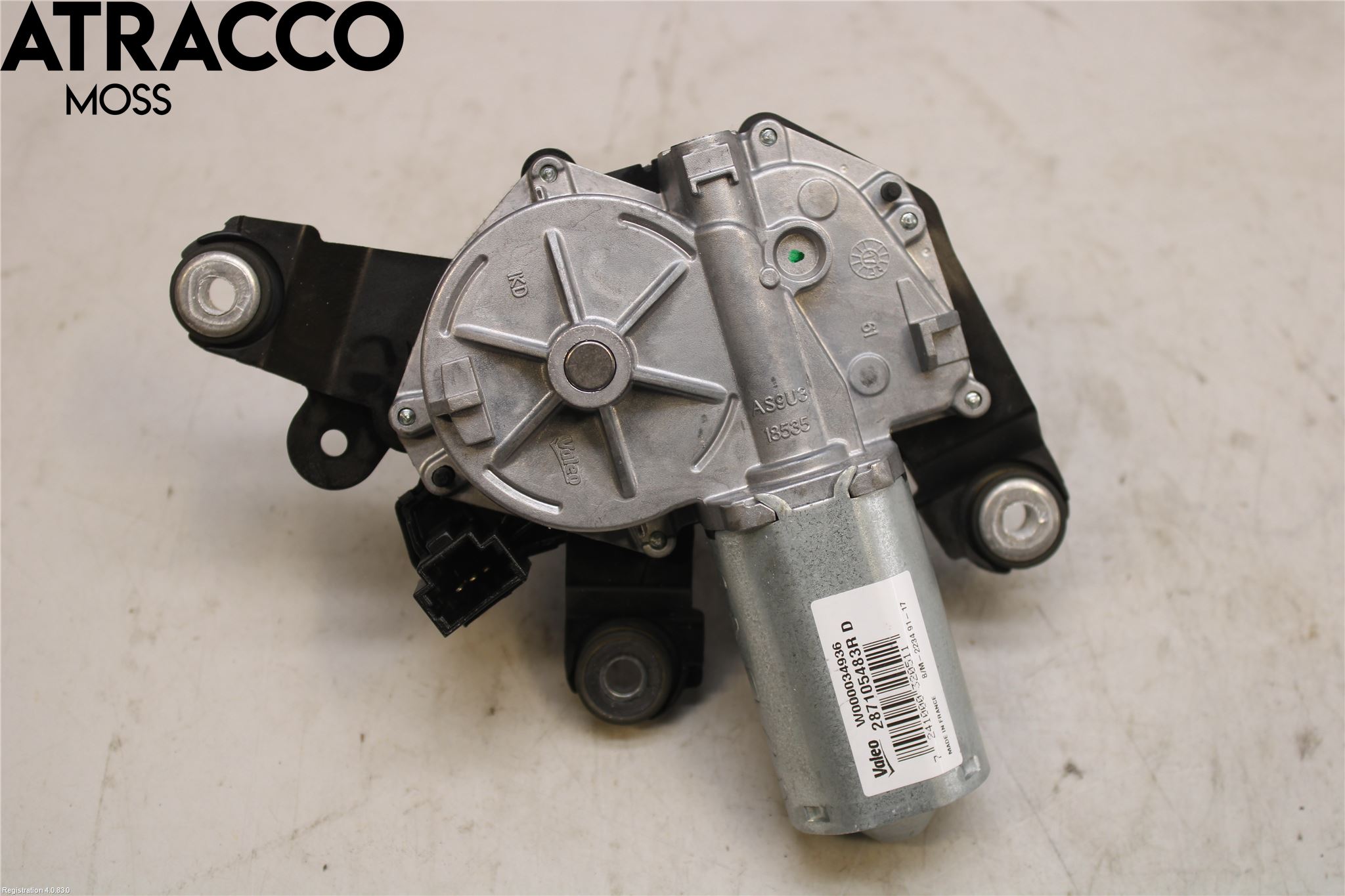 Renault ZOE/E-TECH 13- Torkarmotor Baklucka