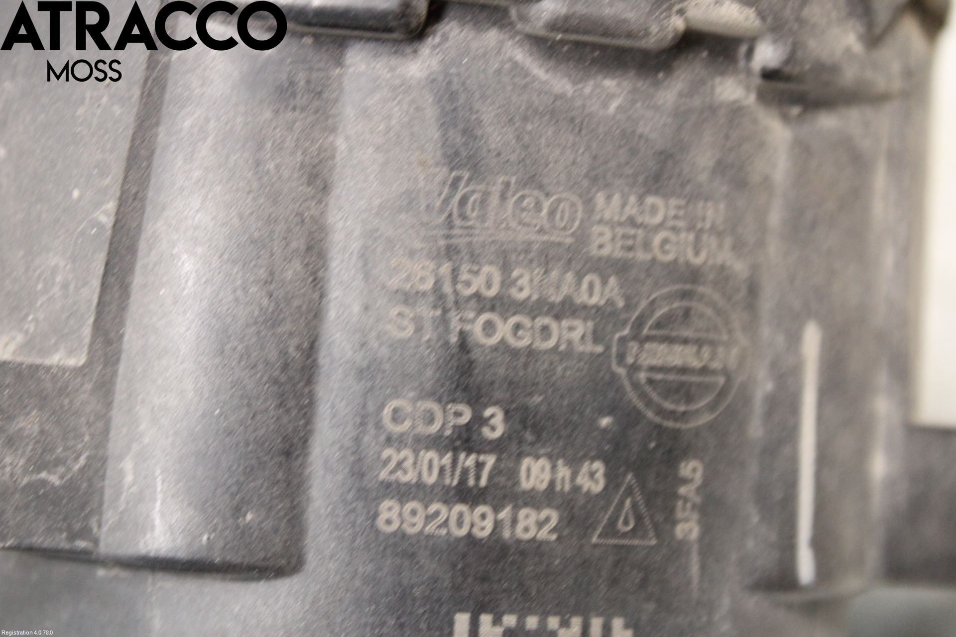 Nissan LEAF 11-17 Dimljus-Varselljus Fram
