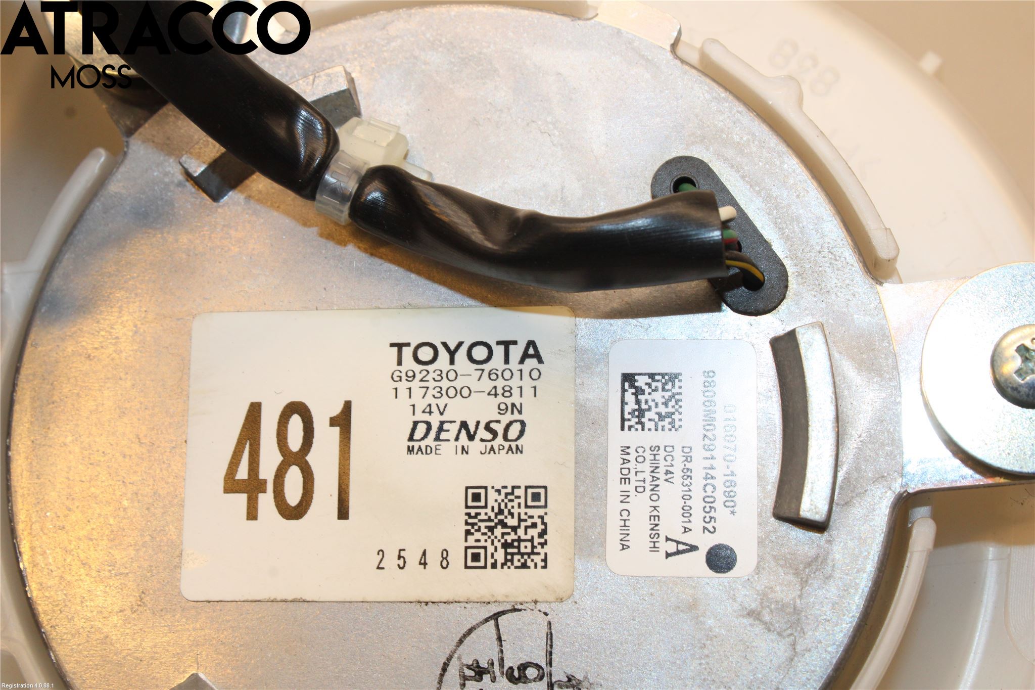 Toyota AURIS 10-12 Ac Värmefläkt