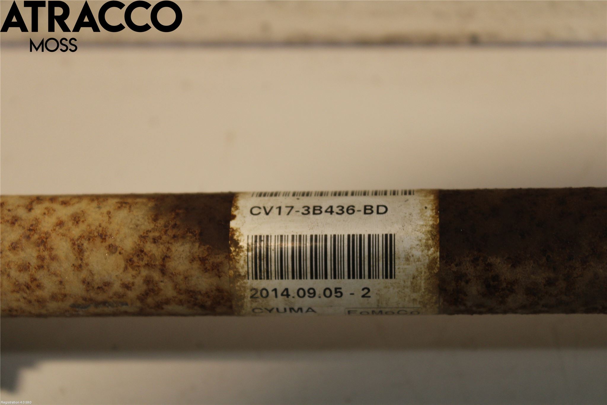 Ford B-MAX 12-17 Drivaxel Fram Höger