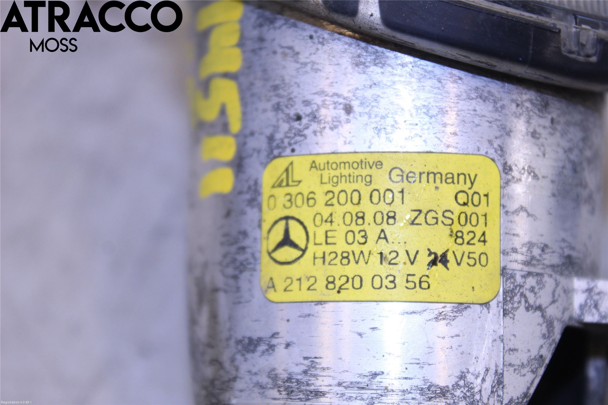 Mercedes-Benz MB E-KLASS (W212) 09-16 Dimljus-Varselljus Fram