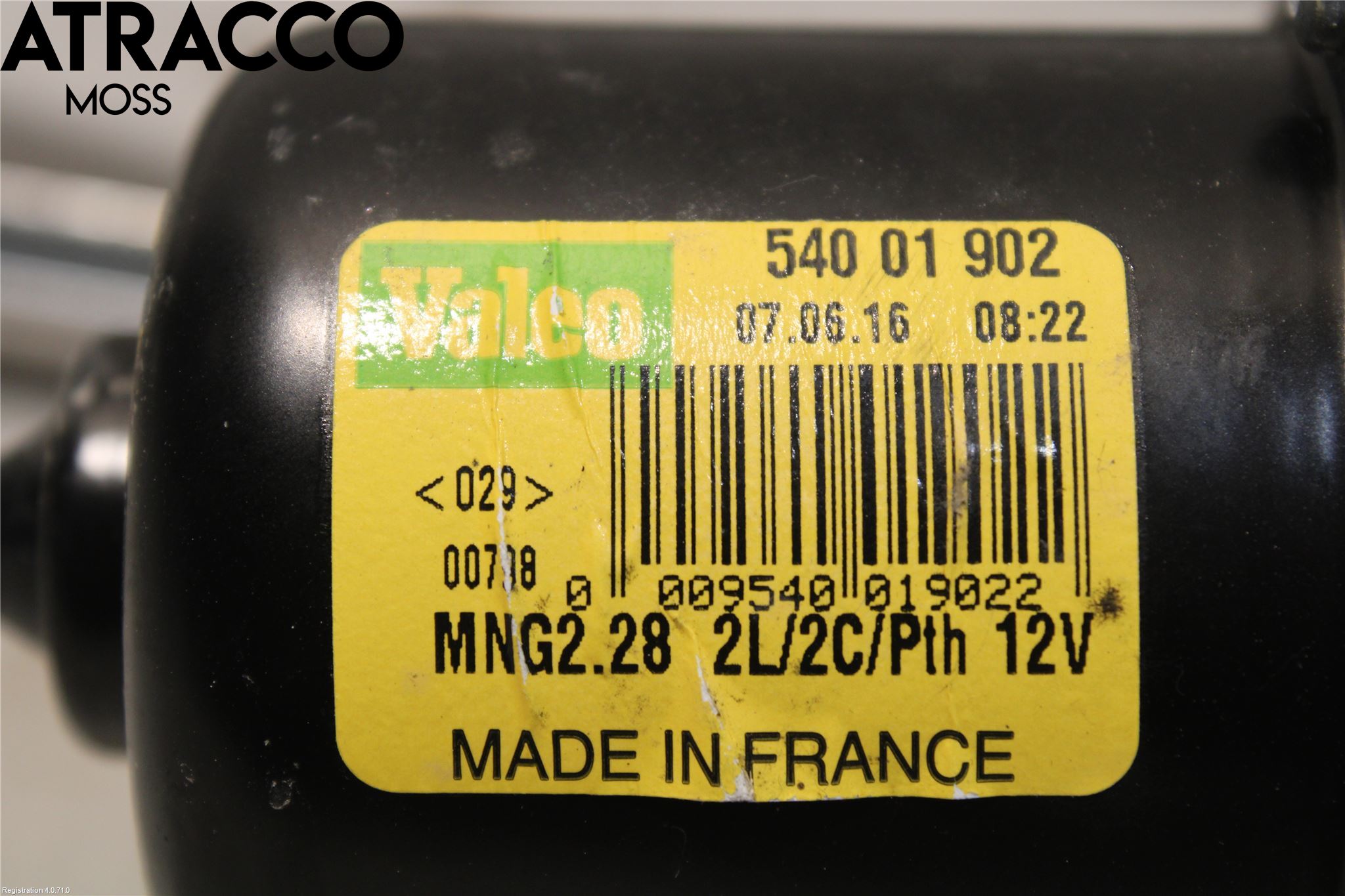 Mercedes-Benz MB CITAN (W415) 13-21 Torkarmotor Vindruta