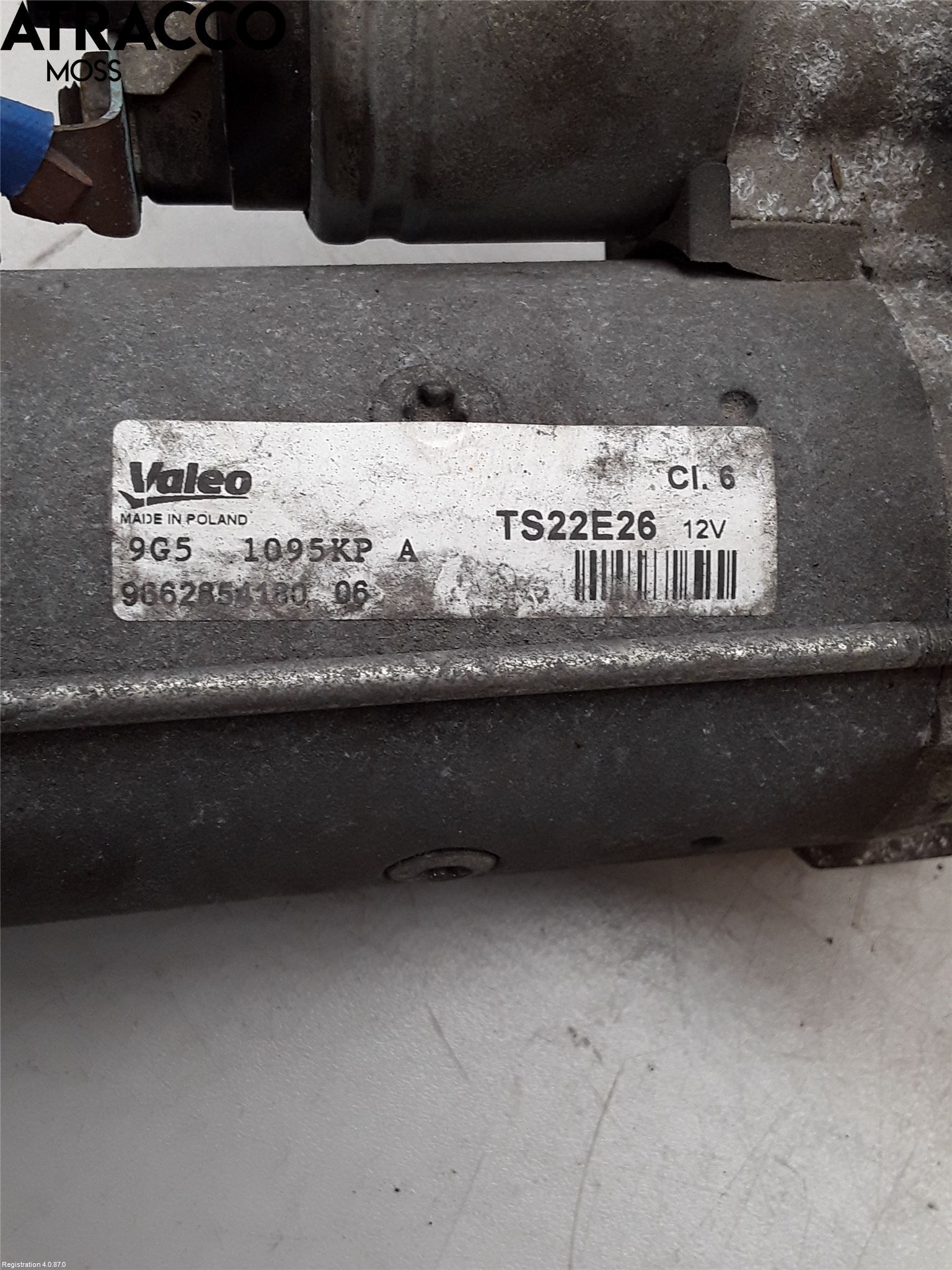 Peugeot PARTNER 16-18 Startmotor Diesel