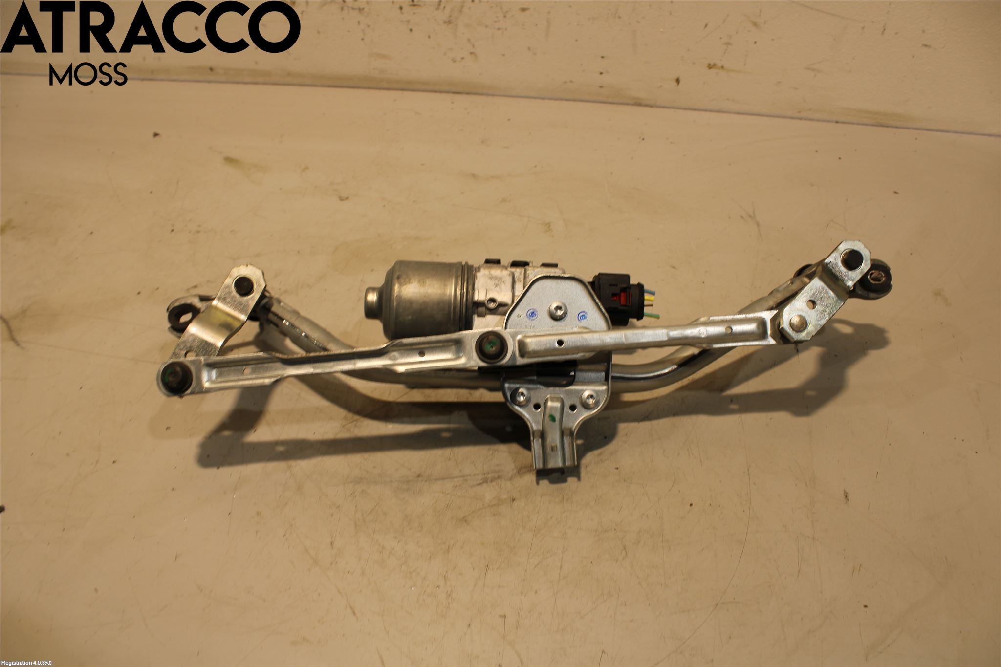 Peugeot 2008 13-20 Torkarmotor Vindruta