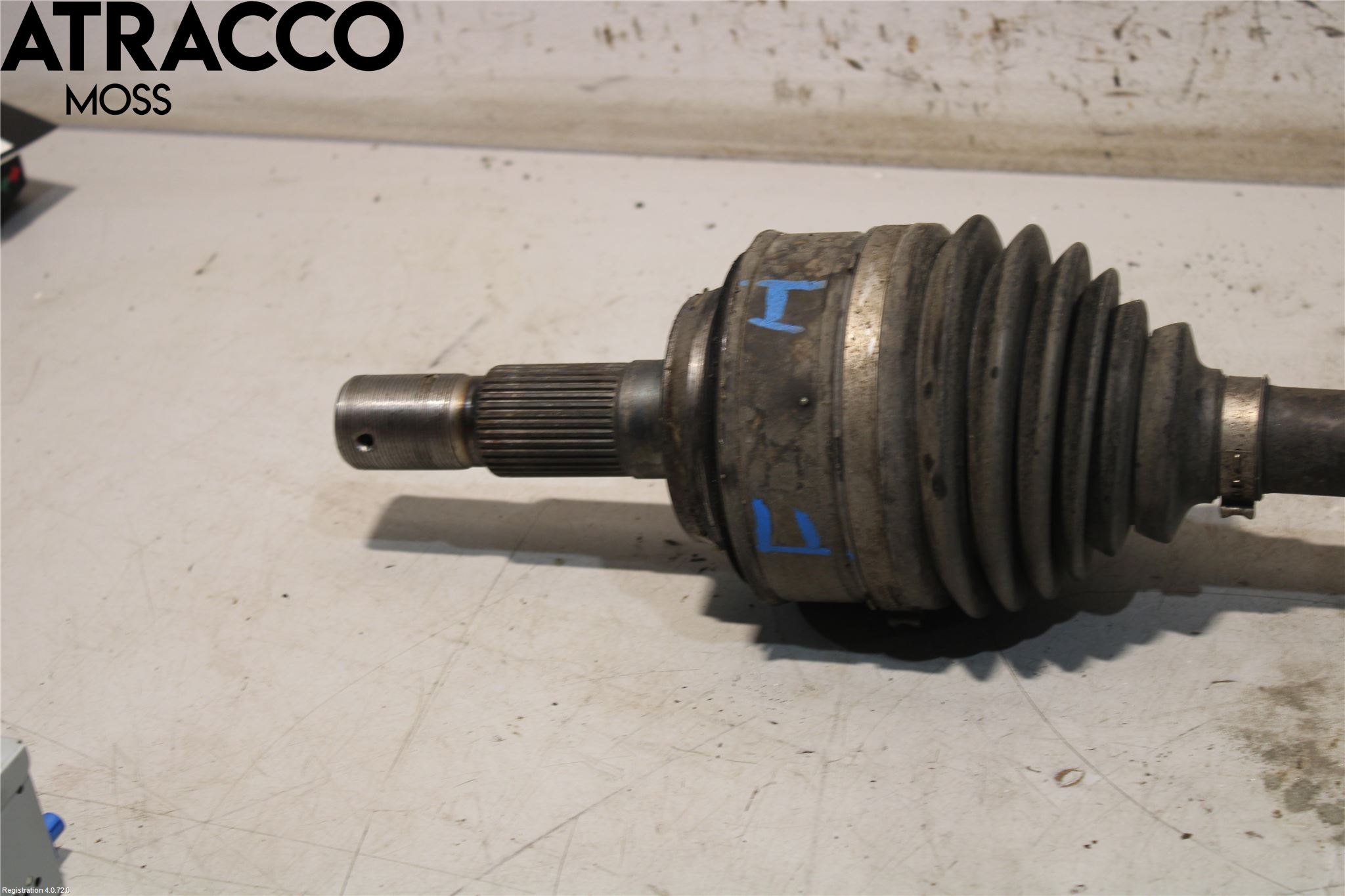 Toyota LANDCRUISER J150 10-23 Drivaxel Fram Höger