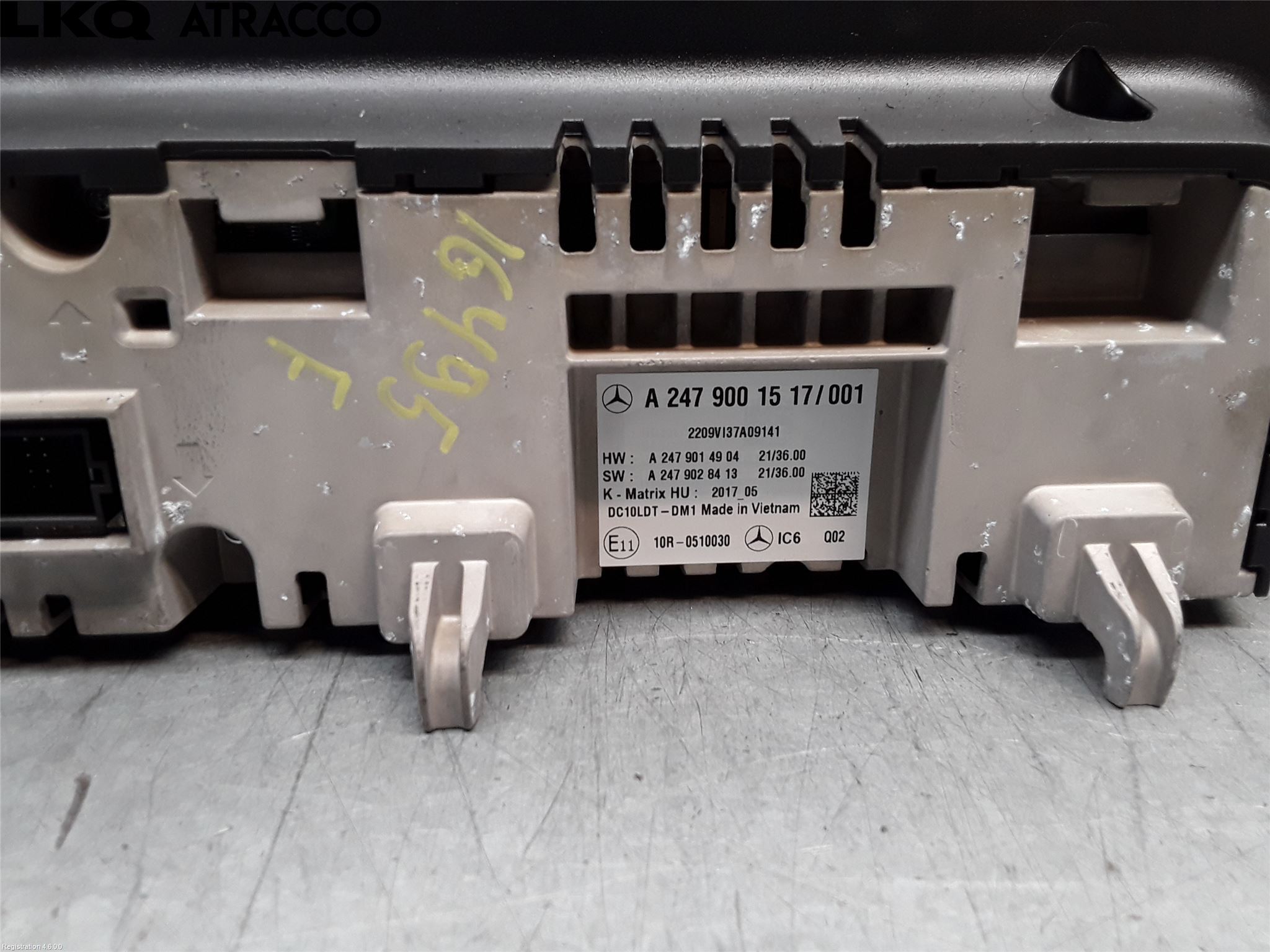 Mercedes-Benz MB EQB (X243) 22- Multifunktionsdisplay