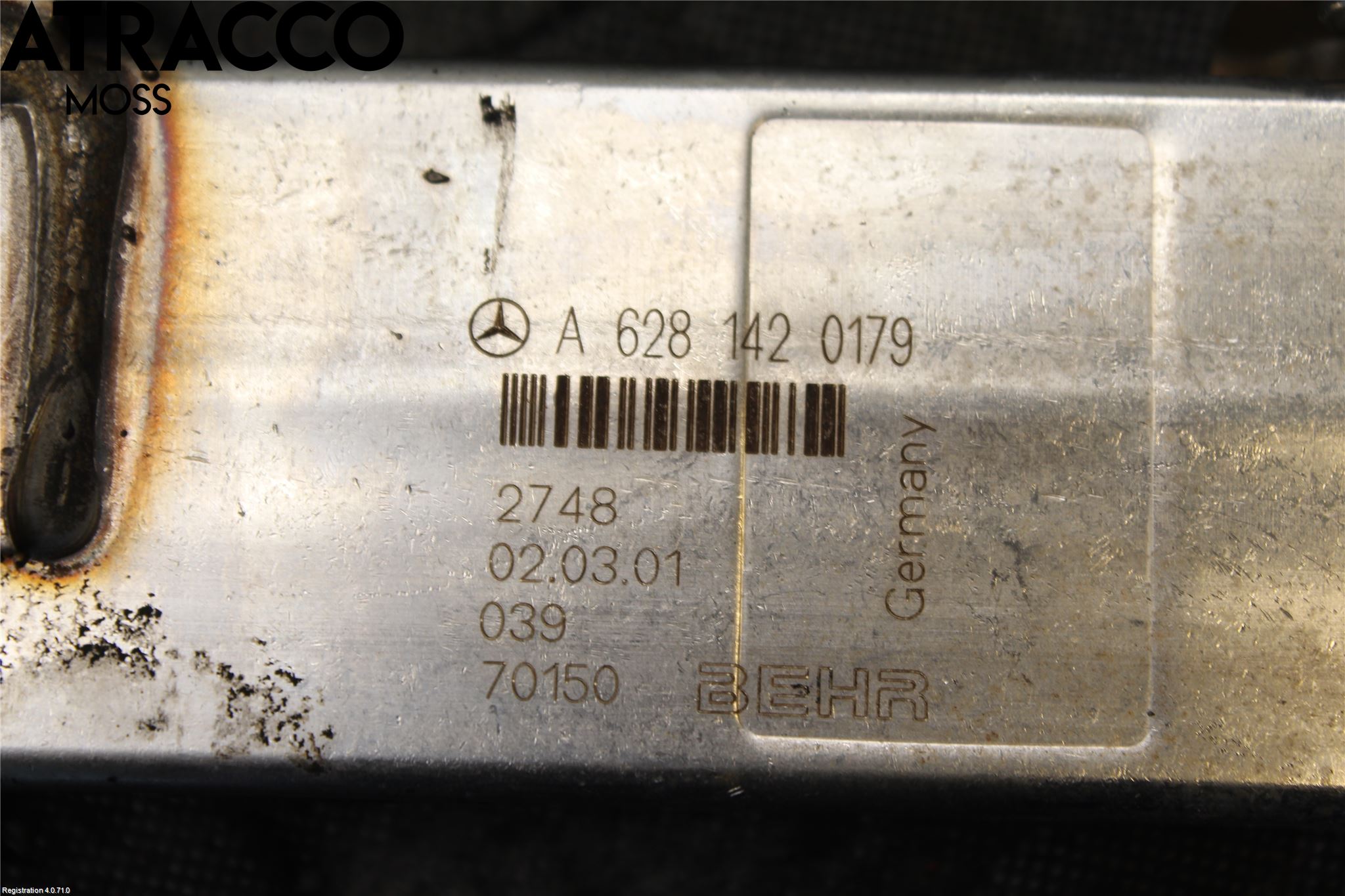 Mercedes-Benz MB S-KLASS (W220)  99-05 Avgaskylare