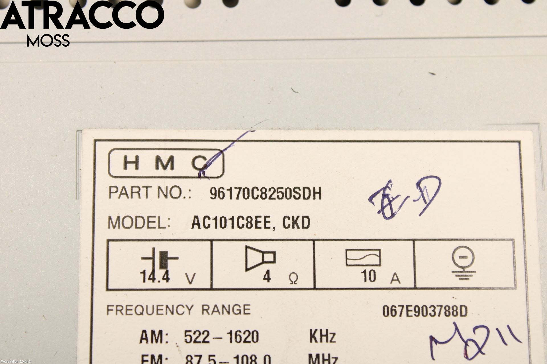 Hyundai i20 GB 15-20 Cd Radio - Multimediapanel