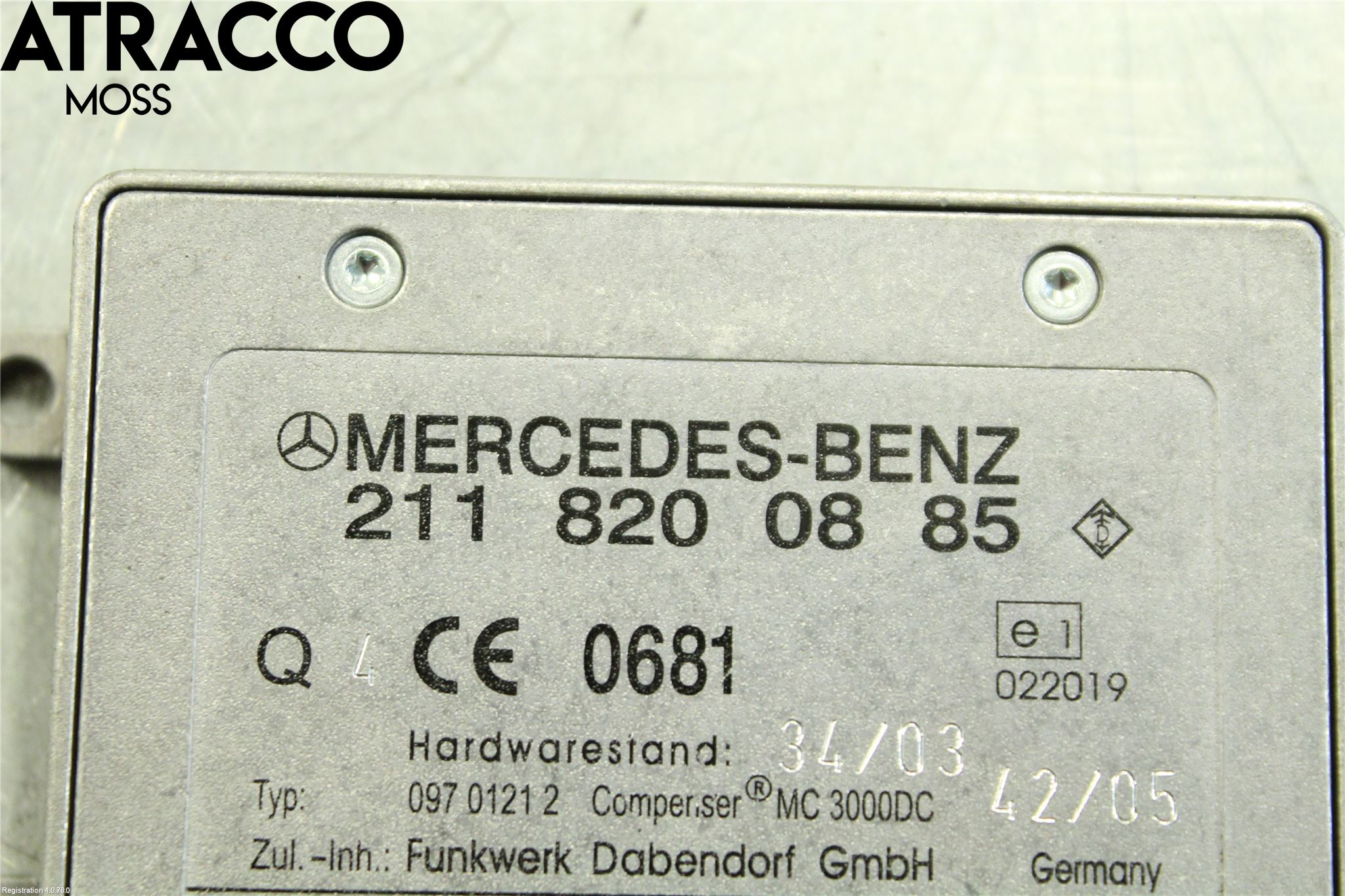 Mercedes-Benz MB S-KLASS (W221) 05-13 Styrenhet Övrigt