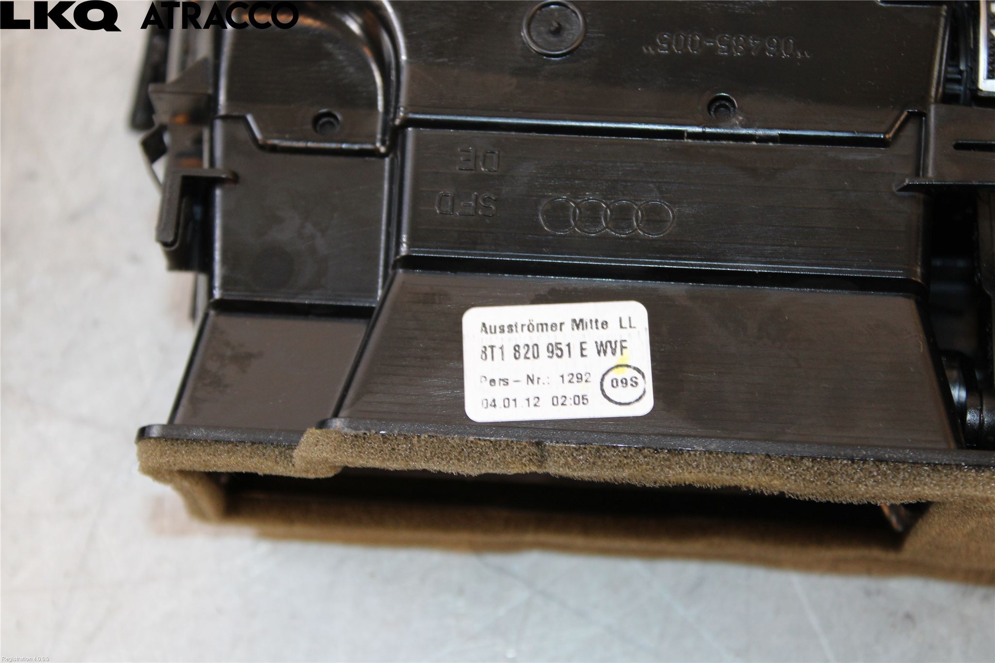 Audi A5 07-16 Defrosterkanal-Munstycke