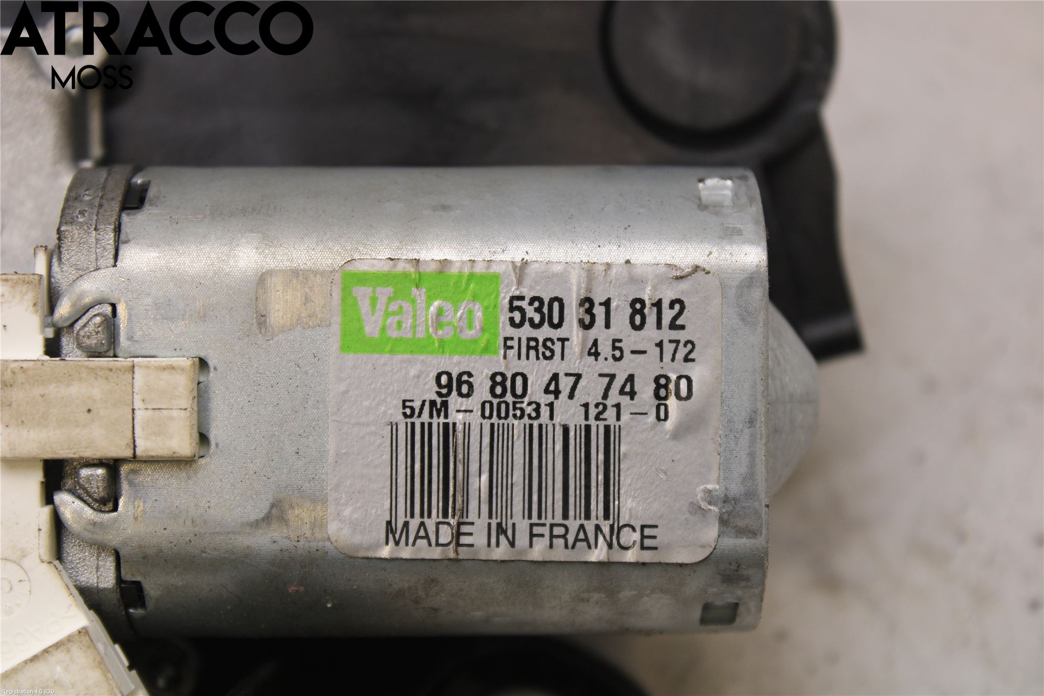 Peugeot 3008 09-16 Torkarmotor Baklucka