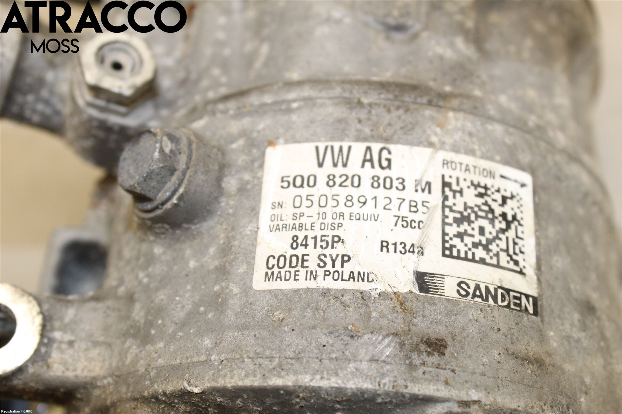 Volkswagen VW CADDY 16-20 Ac Kompressor