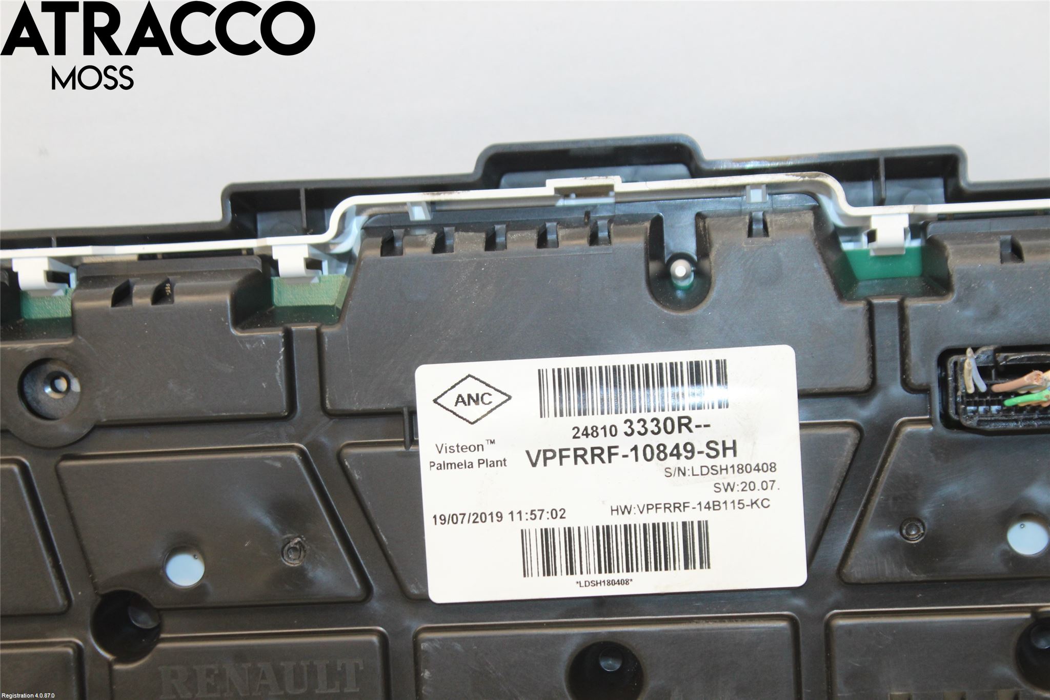 Renault TRAFIC/E-TECH 15- Instrument Komb