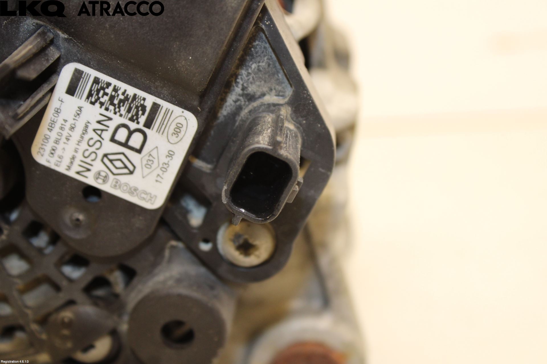 Nissan QASHQAI 17-21 Generator