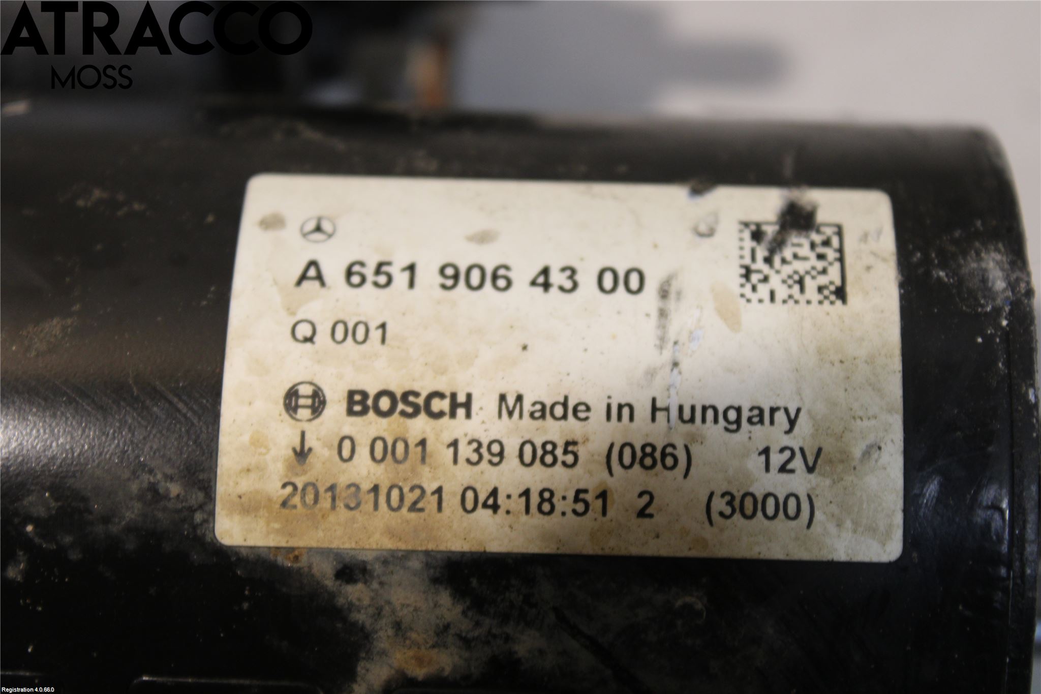 Mercedes-Benz MB GLK-KLASS (X204) 08-16 Startmotor Diesel