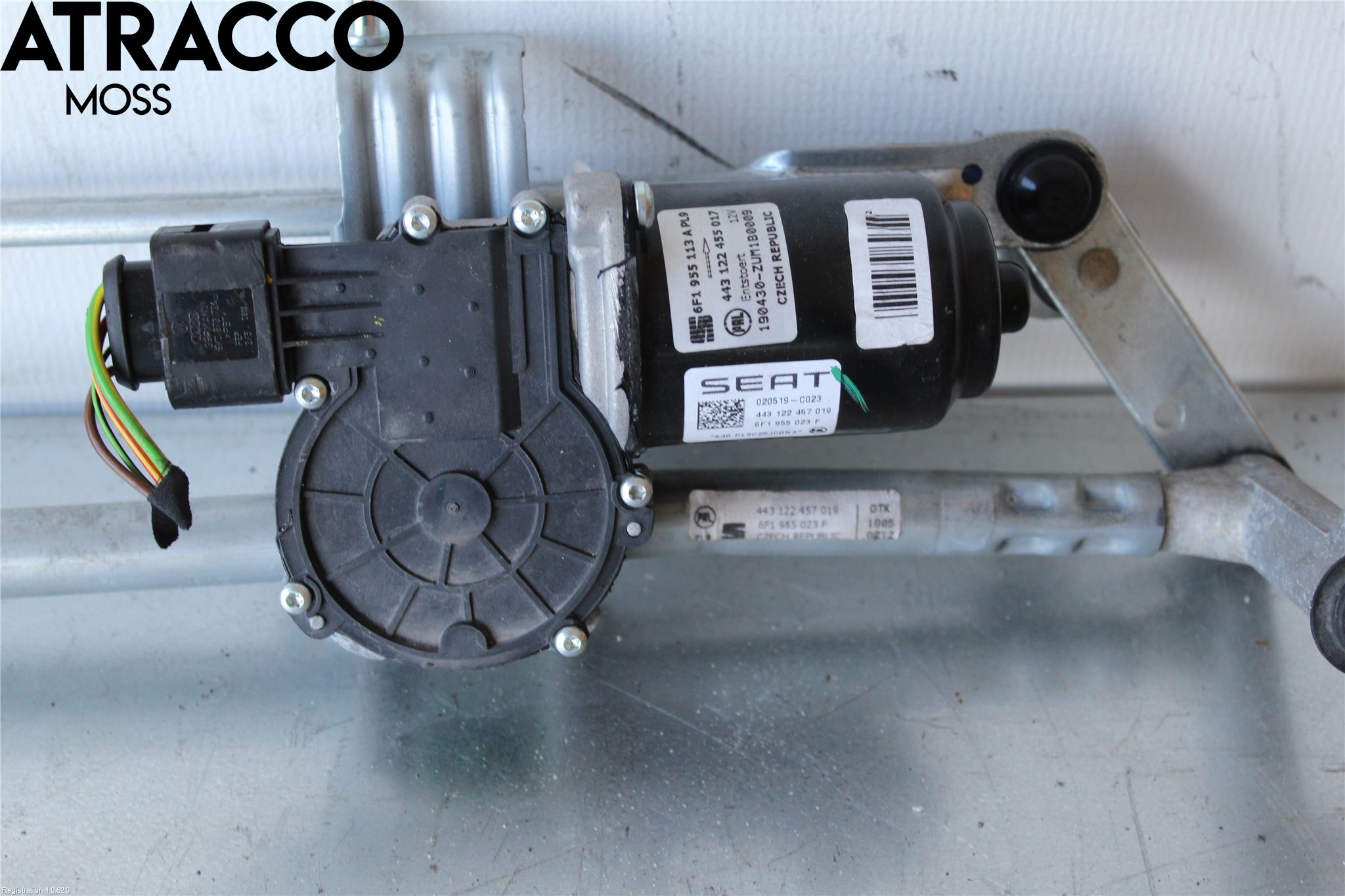 Seat IBIZA V 17-20 Torkarmotor Vindruta