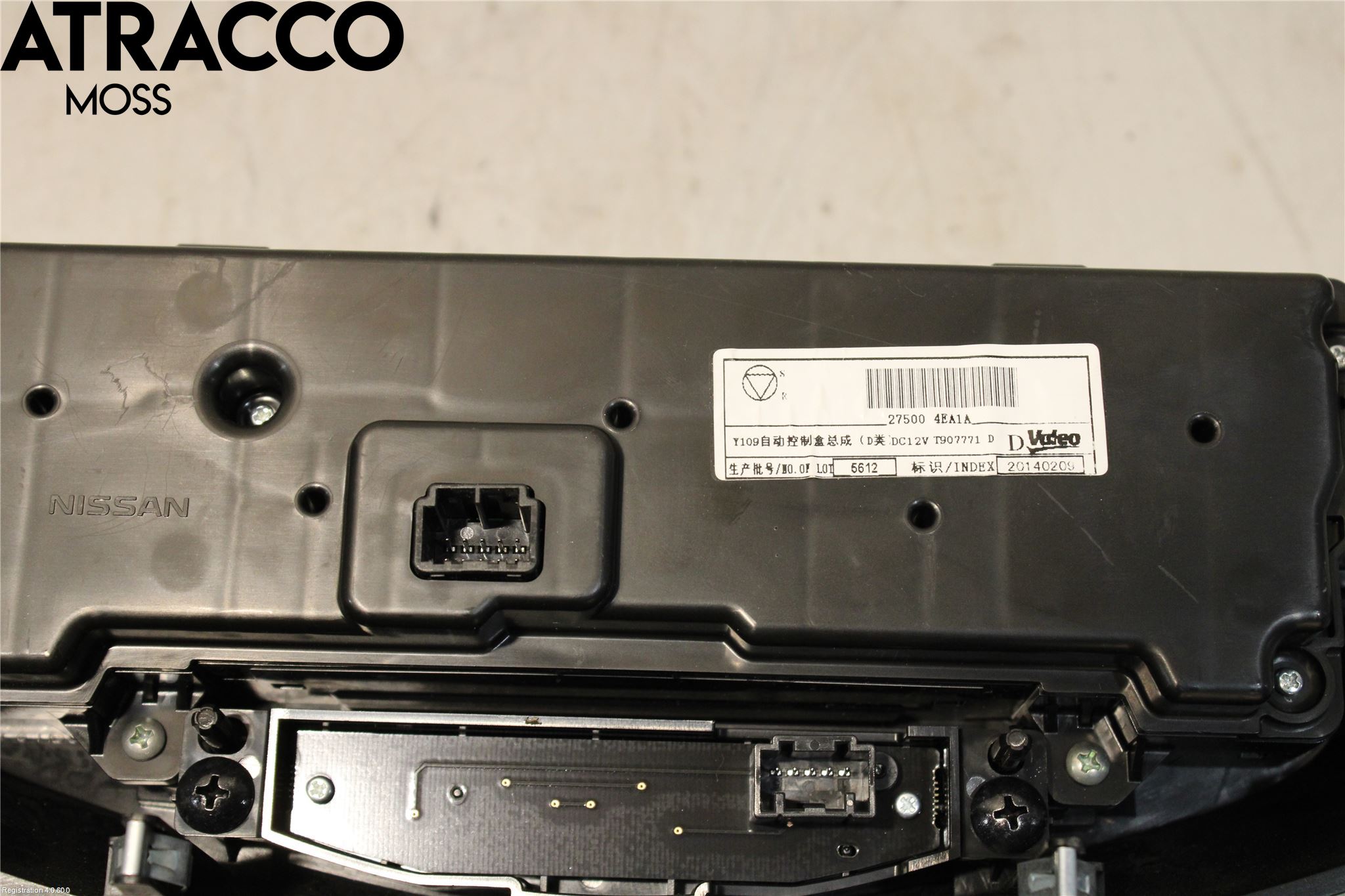 Nissan QASHQAI 14-17 Ac Styrenhet Ac Manöveren