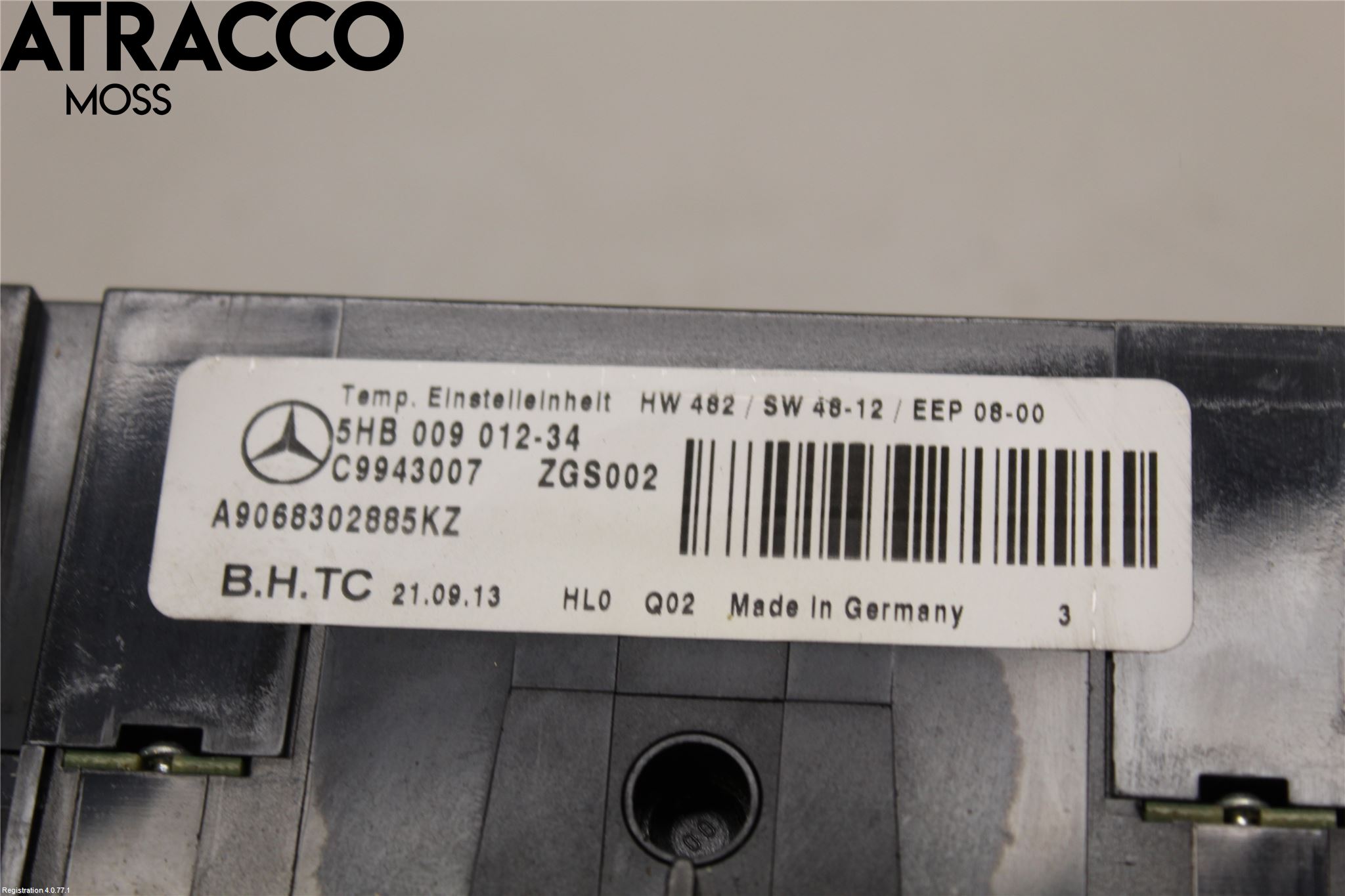 Mercedes-Benz MB SPRINTER (W906) 06-18 Ac Styrenhet Ac Manöveren