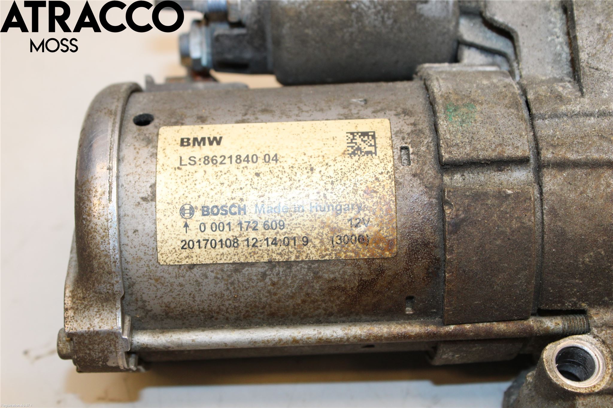 BMW 1 F20/F21 11-19 Startmotor