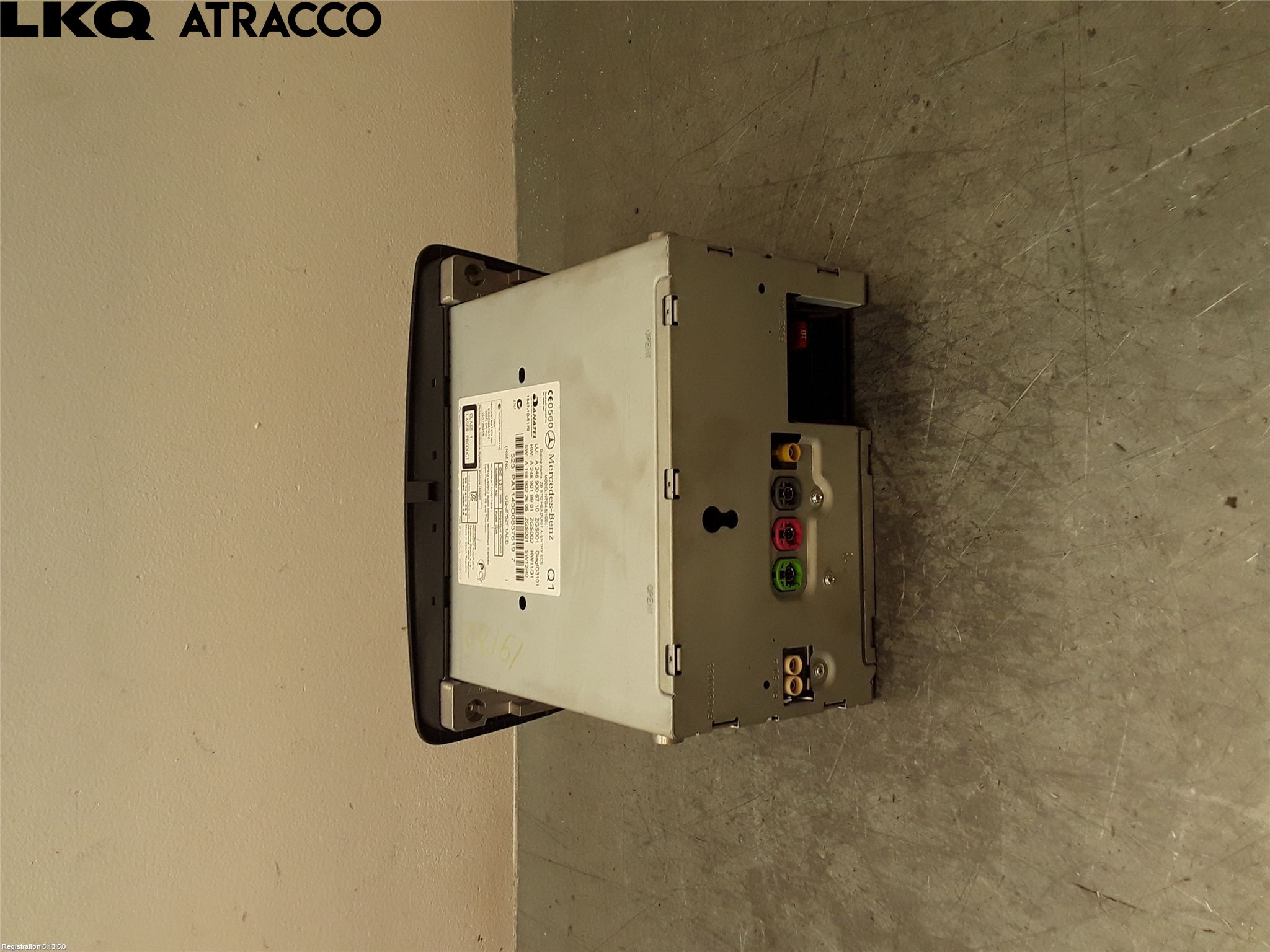 Mercedes-Benz MB B-KLASS (W246/W242) 12-19 Radio