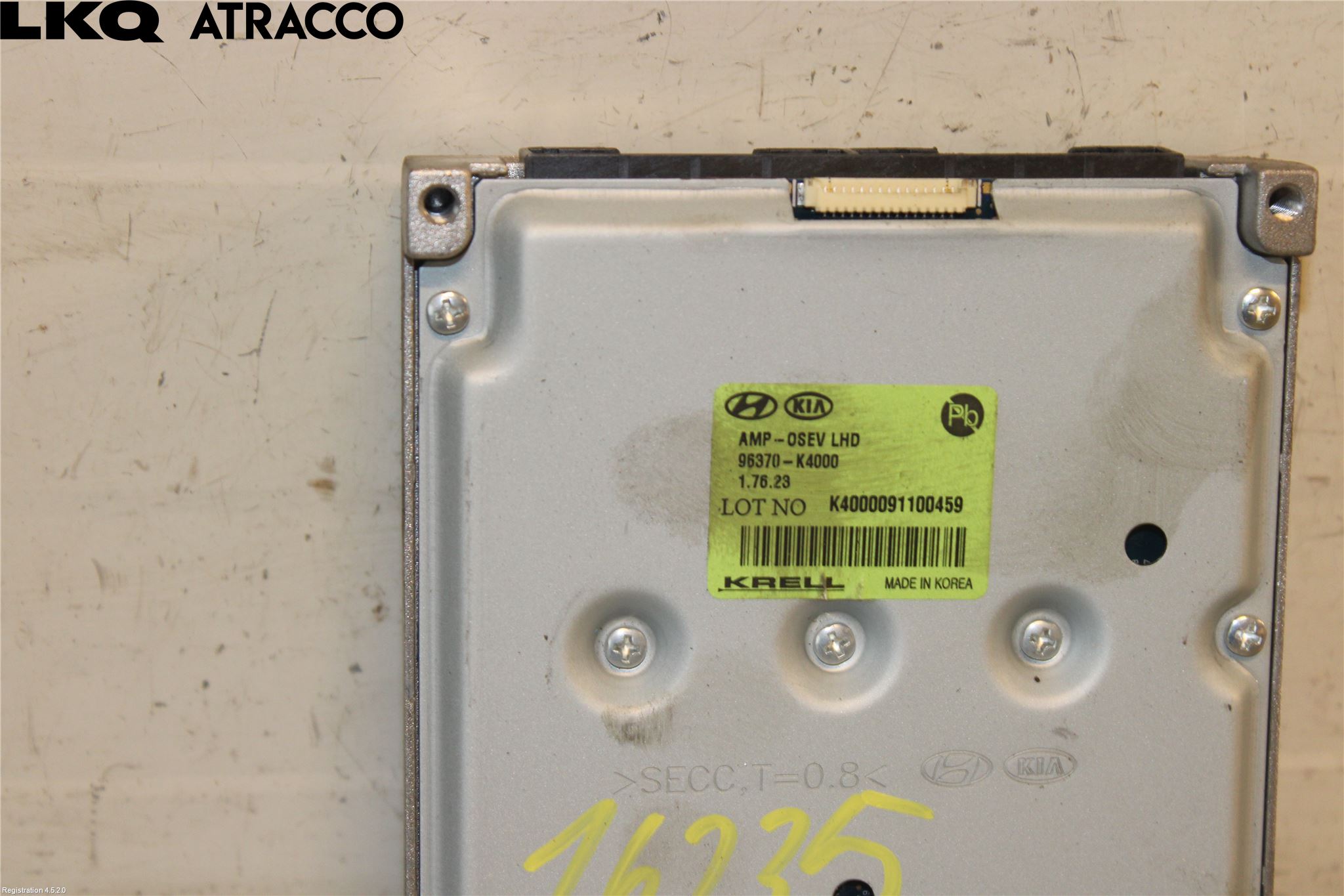 Hyundai KONA/ELECTRIC OS 18-23 Radio-Stereo Förstärkare