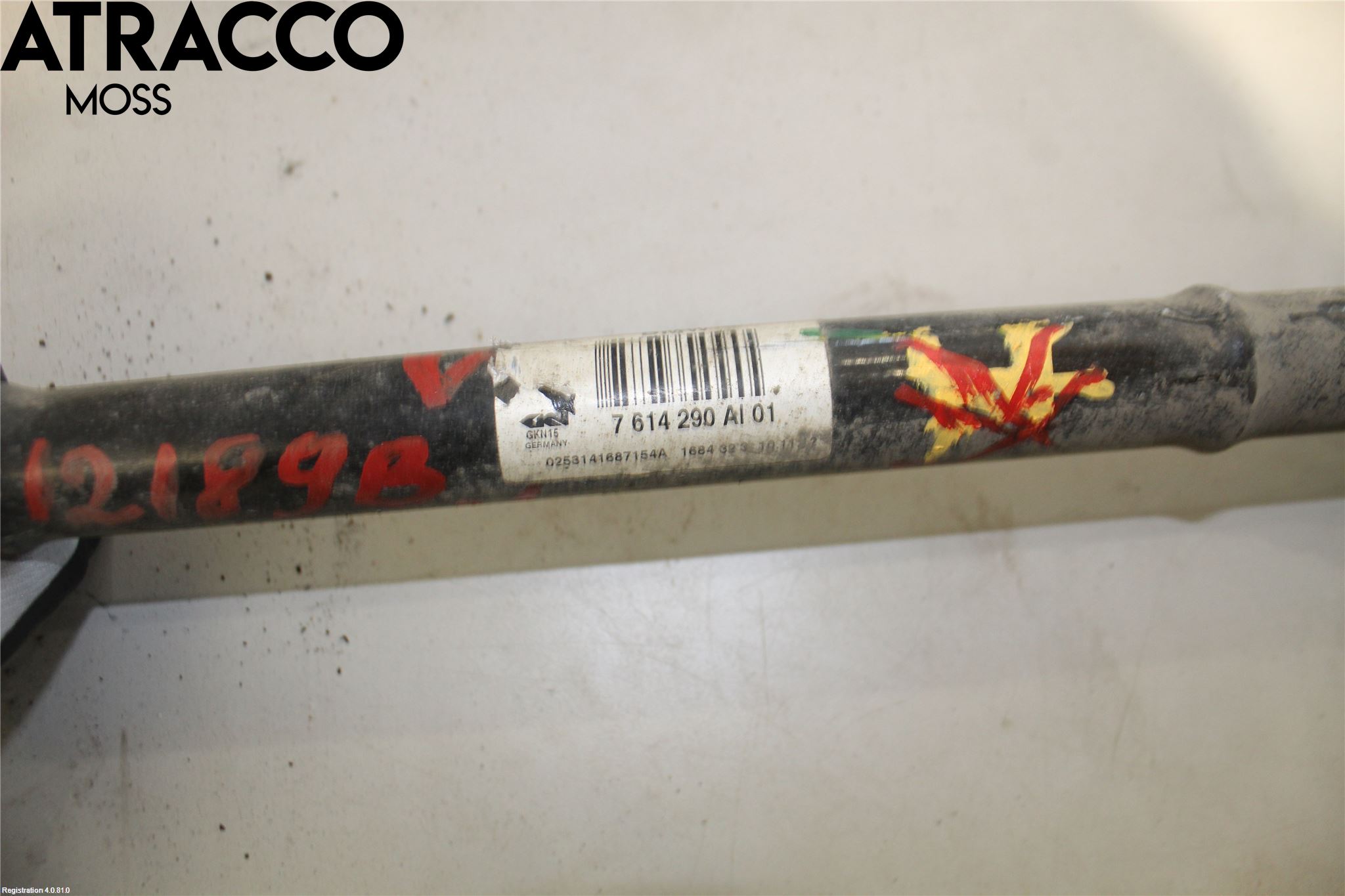 BMW 5 F10/F11/F18 09-17 Drivaxel Bak Vänster
