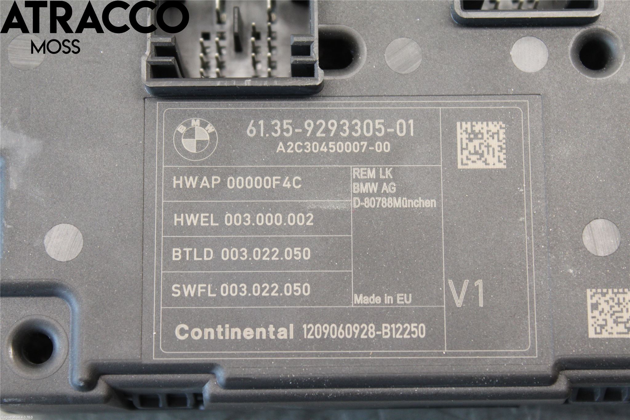 BMW 1 F20/F21 11-19 Styrenhet Övrigt