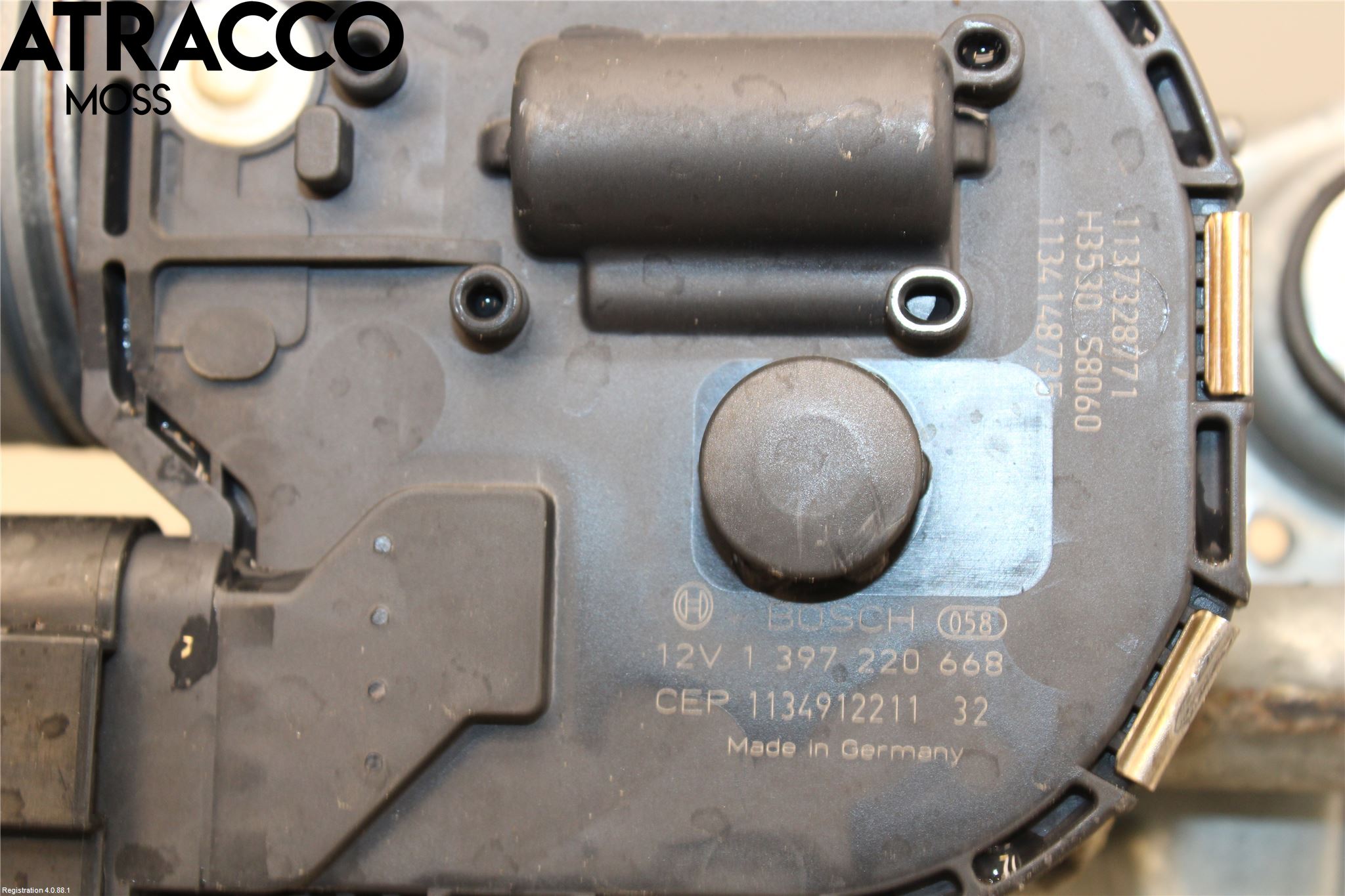 Volvo XC60 09-13 Torkarmotor Vindruta