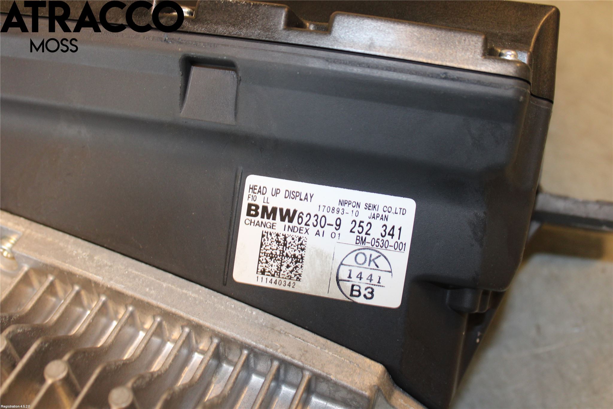 BMW 5 F10/F11/F18 09-17 Bildskärm