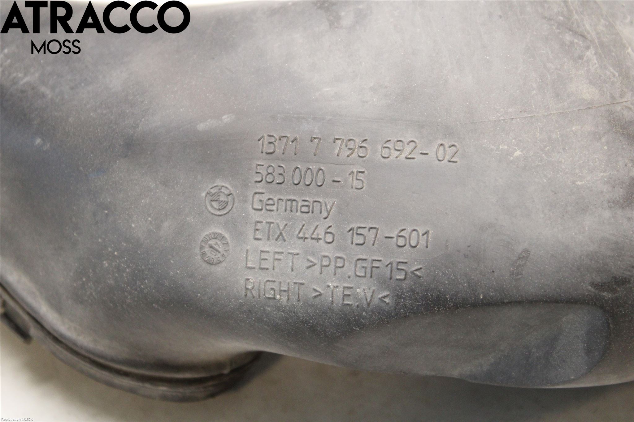 BMW 5 E60/61 Sed/Tou 02-10 Deflektor Plåt-Plast Kylning