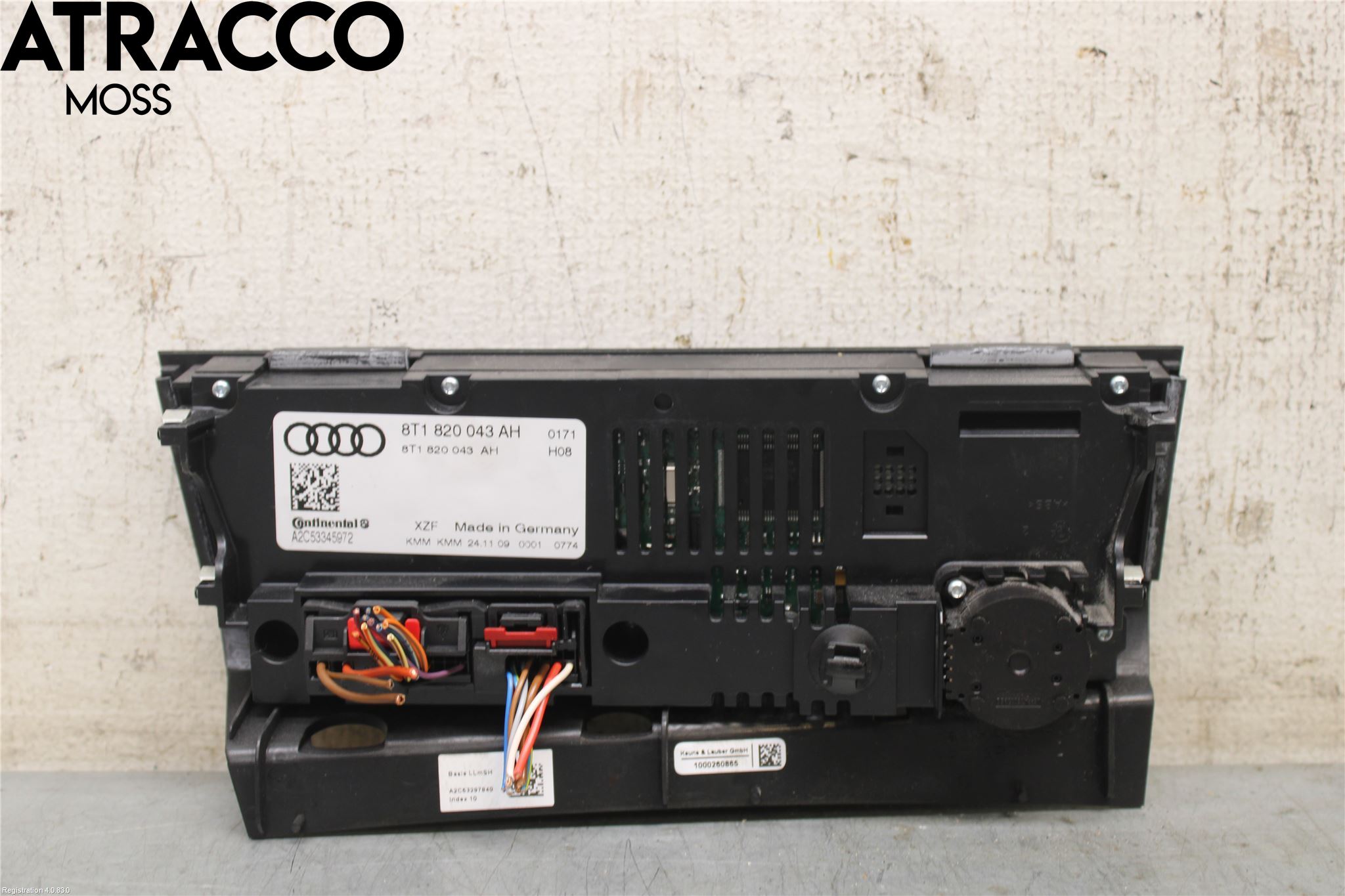 Audi A4/S4 08-11 Ac Styrenhet Ac Manöveren