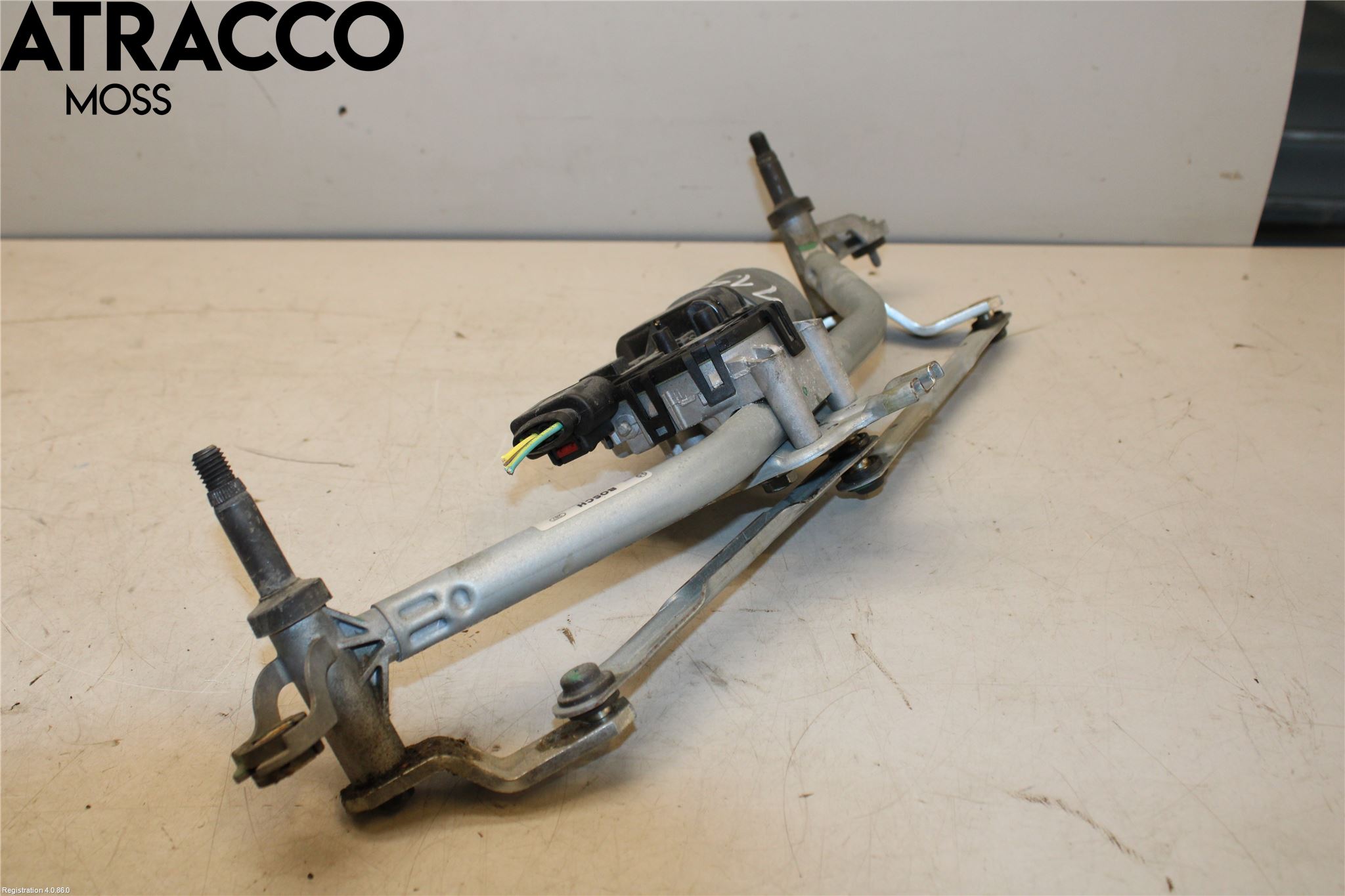 Peugeot 2008 13-20 Torkarmotor Vindruta