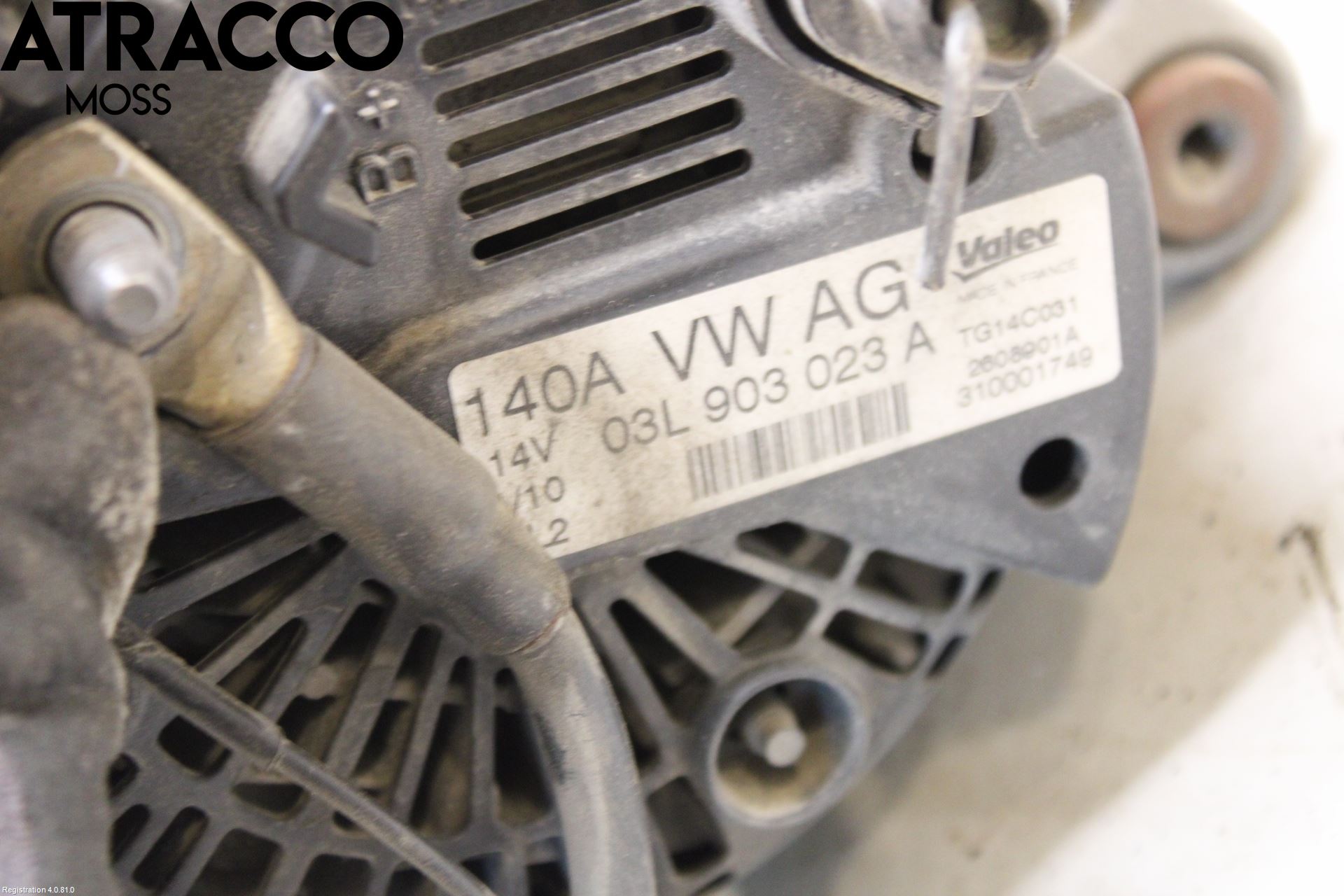 Volkswagen VW GOLF VI 09-13 Generator