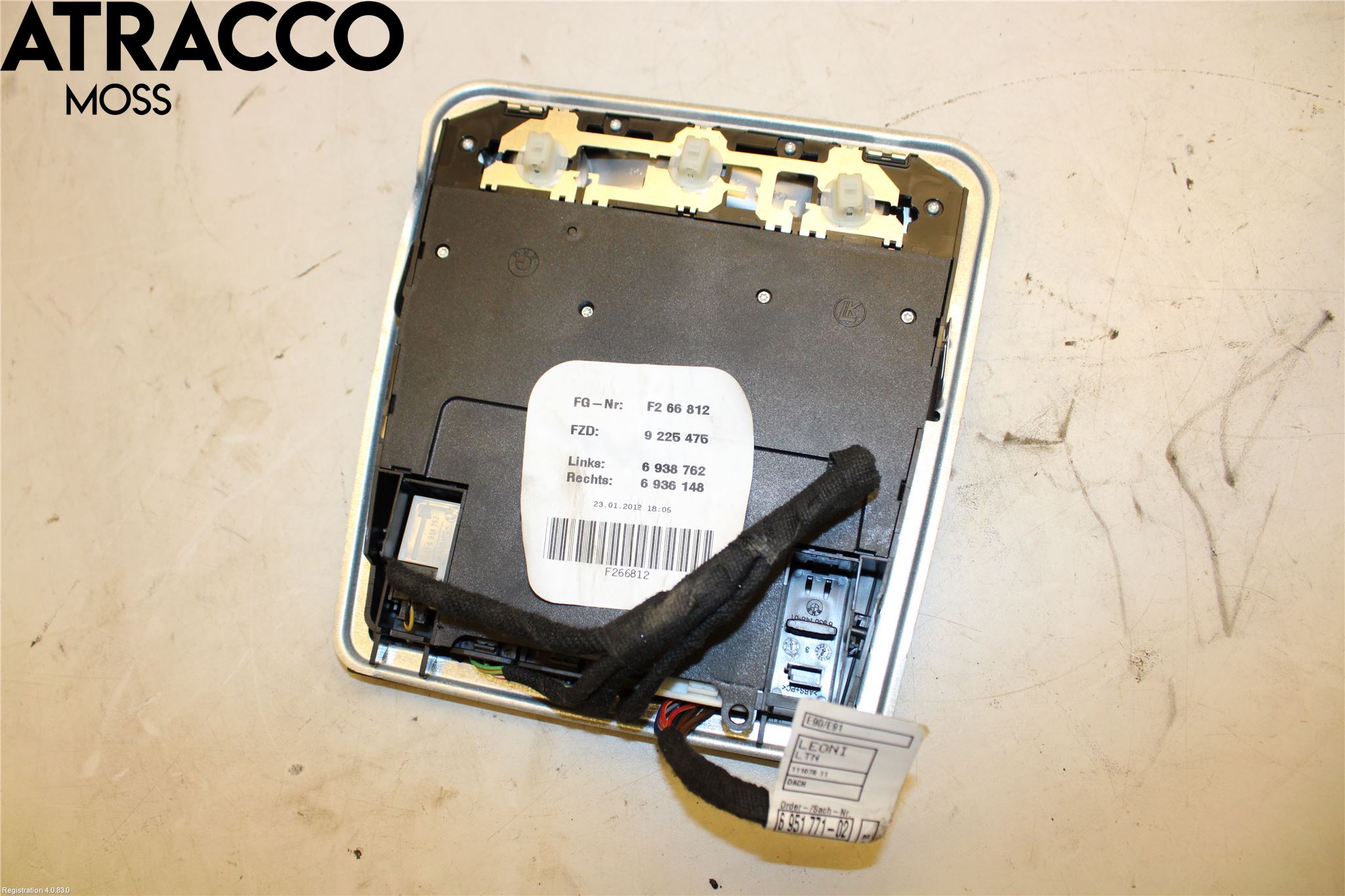 BMW 3 E90/91 SED/TOU 05-12 Innerbelysning