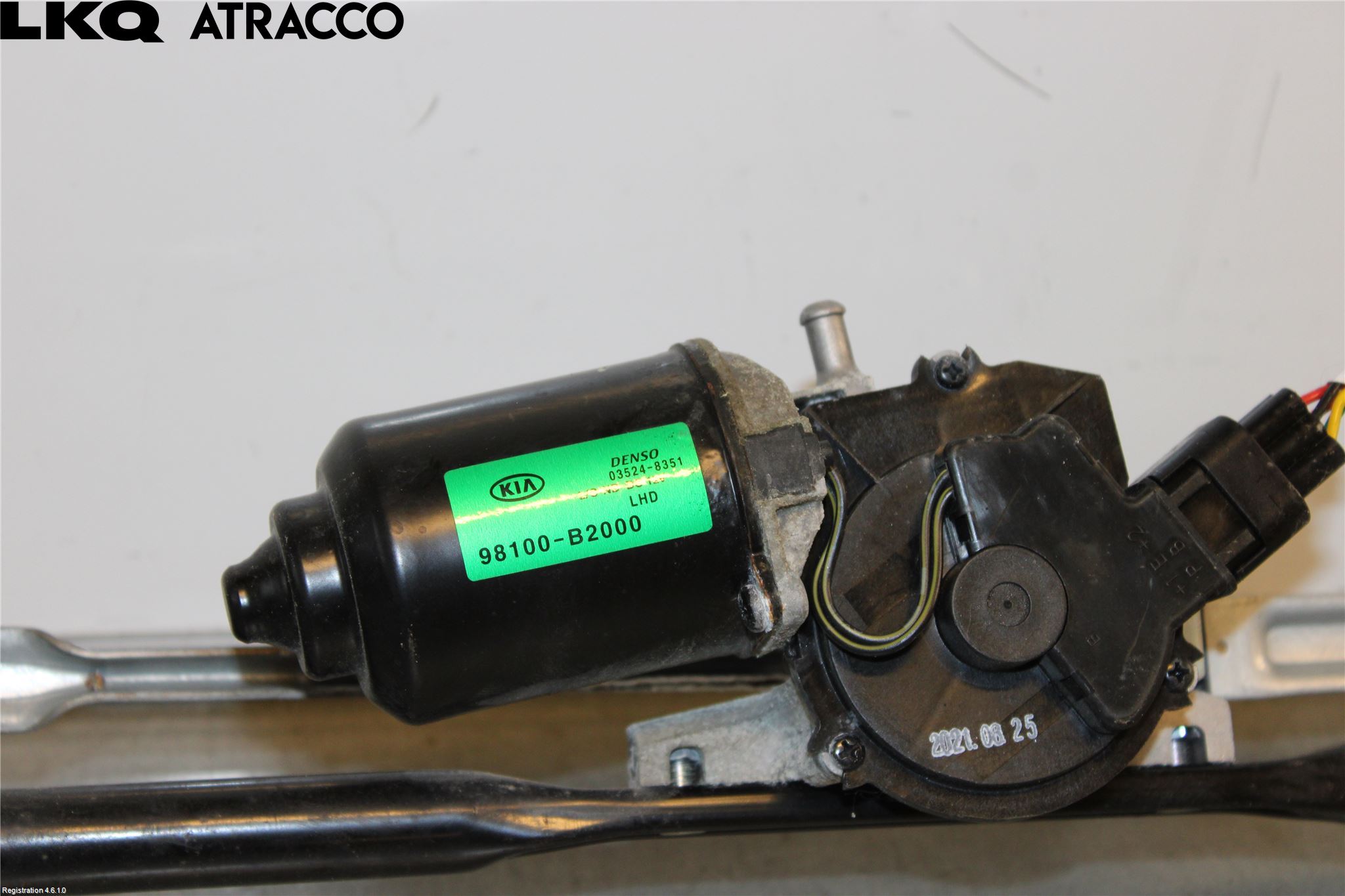 Kia SOUL 09- Torkarmotor Vindruta