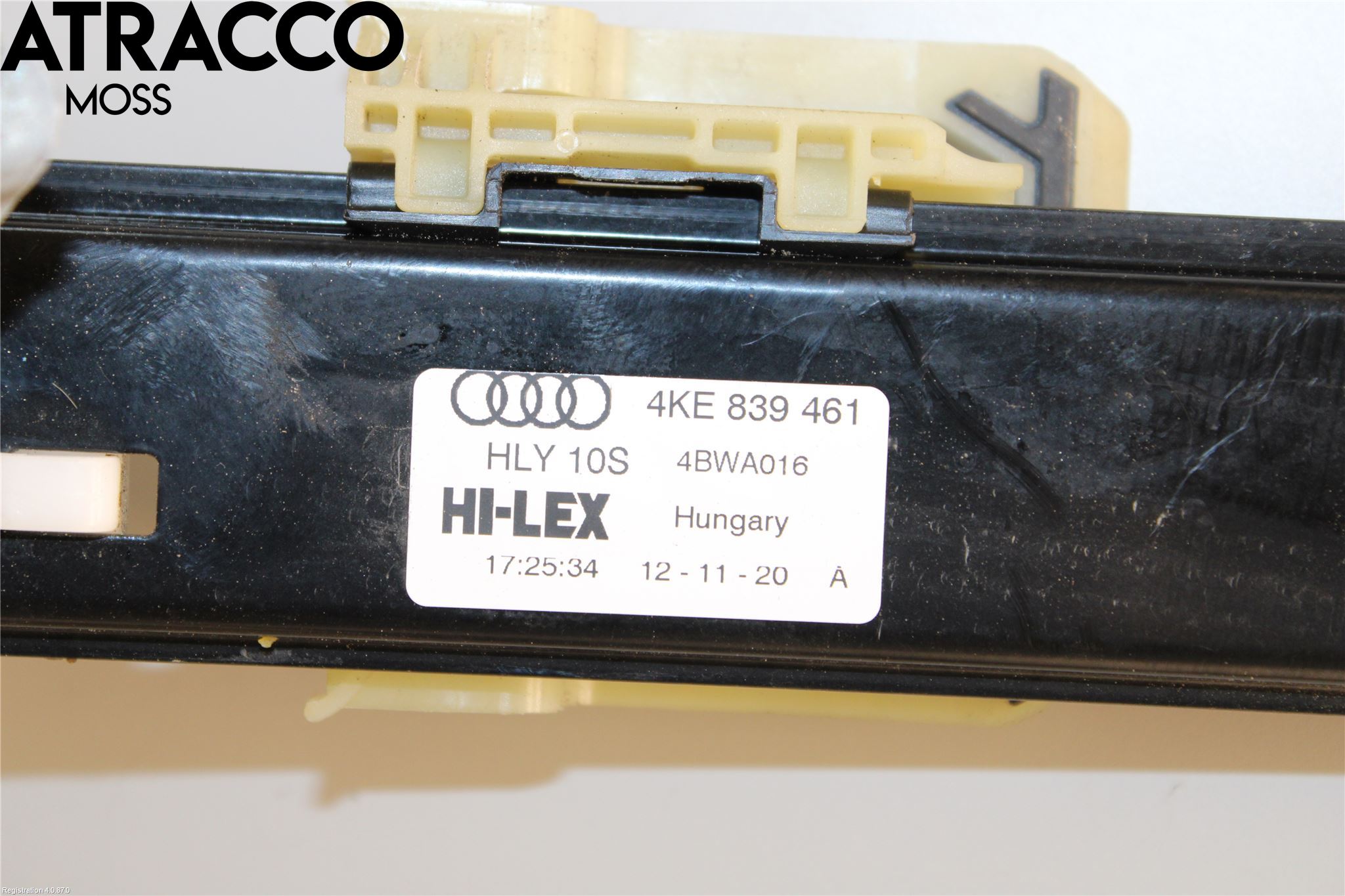 Audi E-TRON, S GE 19- Fönsterhissmekanism