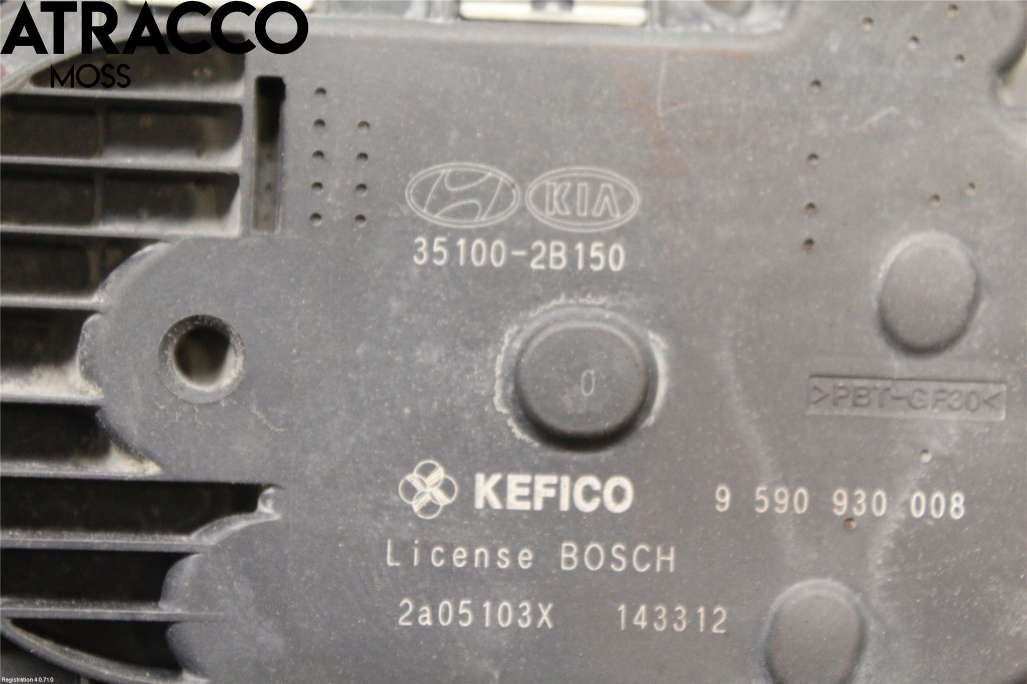 Kia CEED 06-12 Injspjällhus