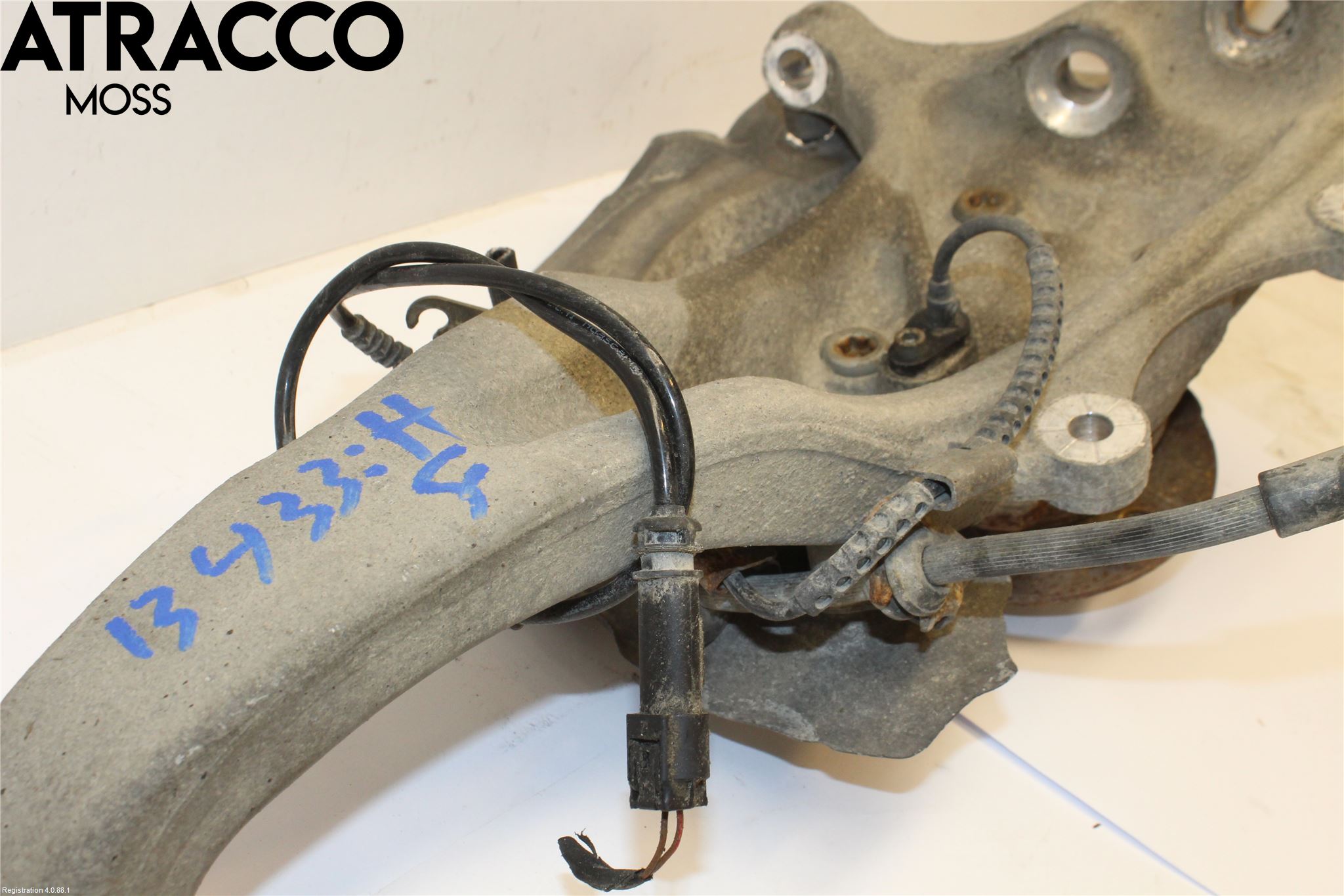 BMW 5 F10/F11/F18 09-17 Styrspindel Lagerhus Hö