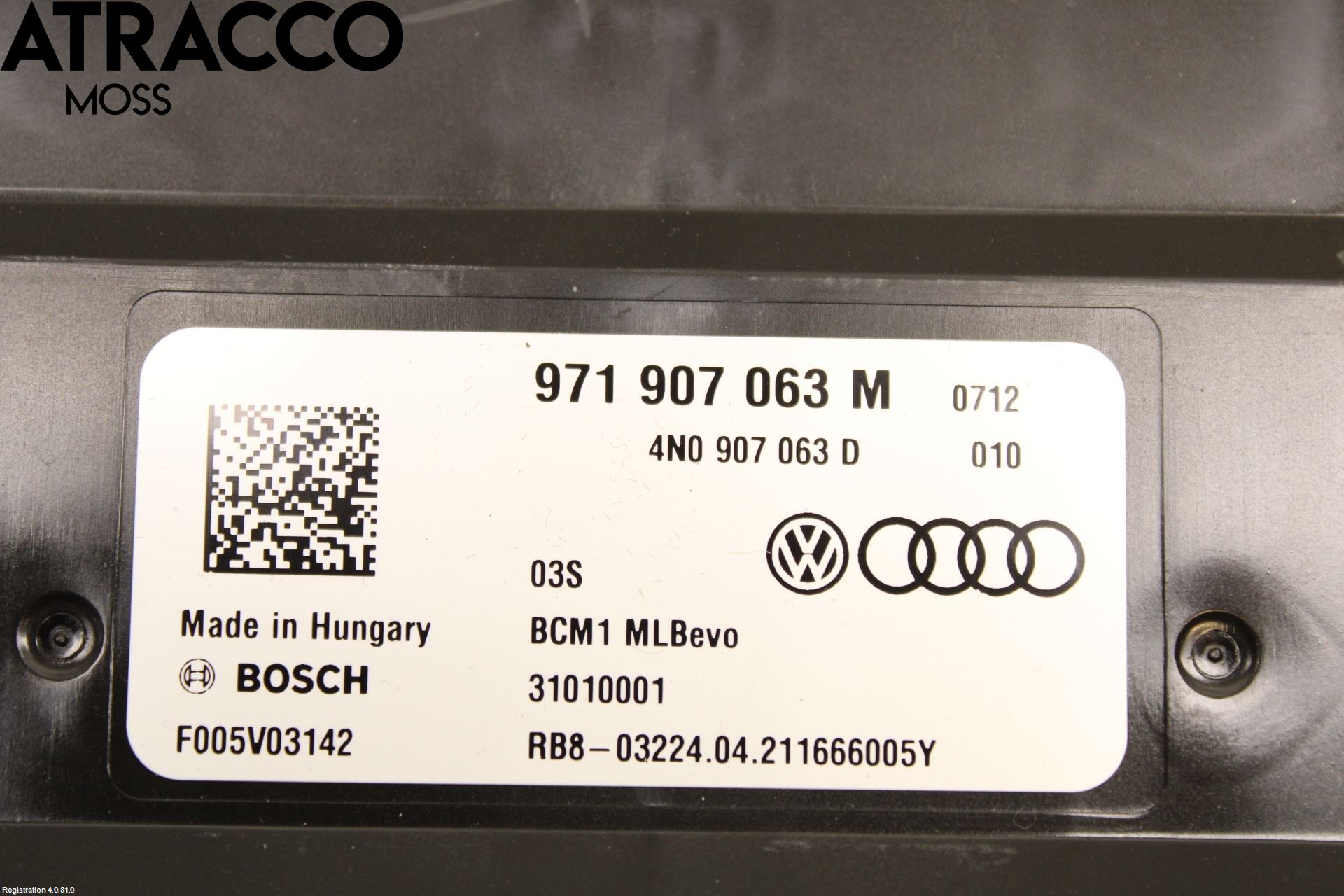 Porsche TAYCAN 20- Styrenhet Övrigt